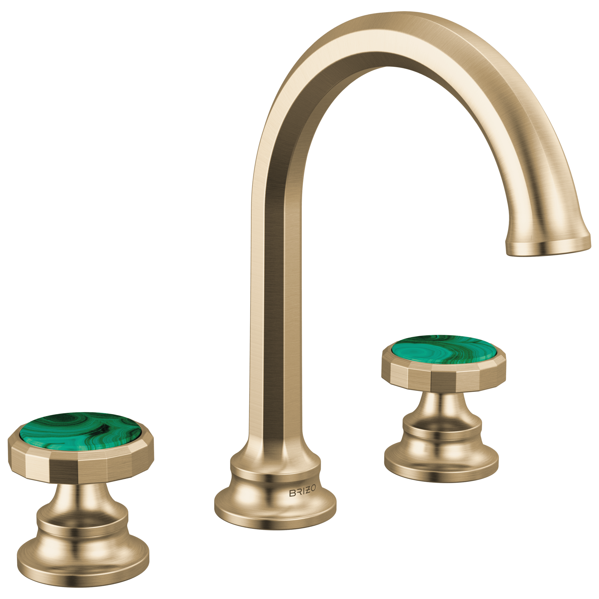 Brizo 65365LF-GLLHP Beauclere Widespread Lavatory Faucet-Arc Spout