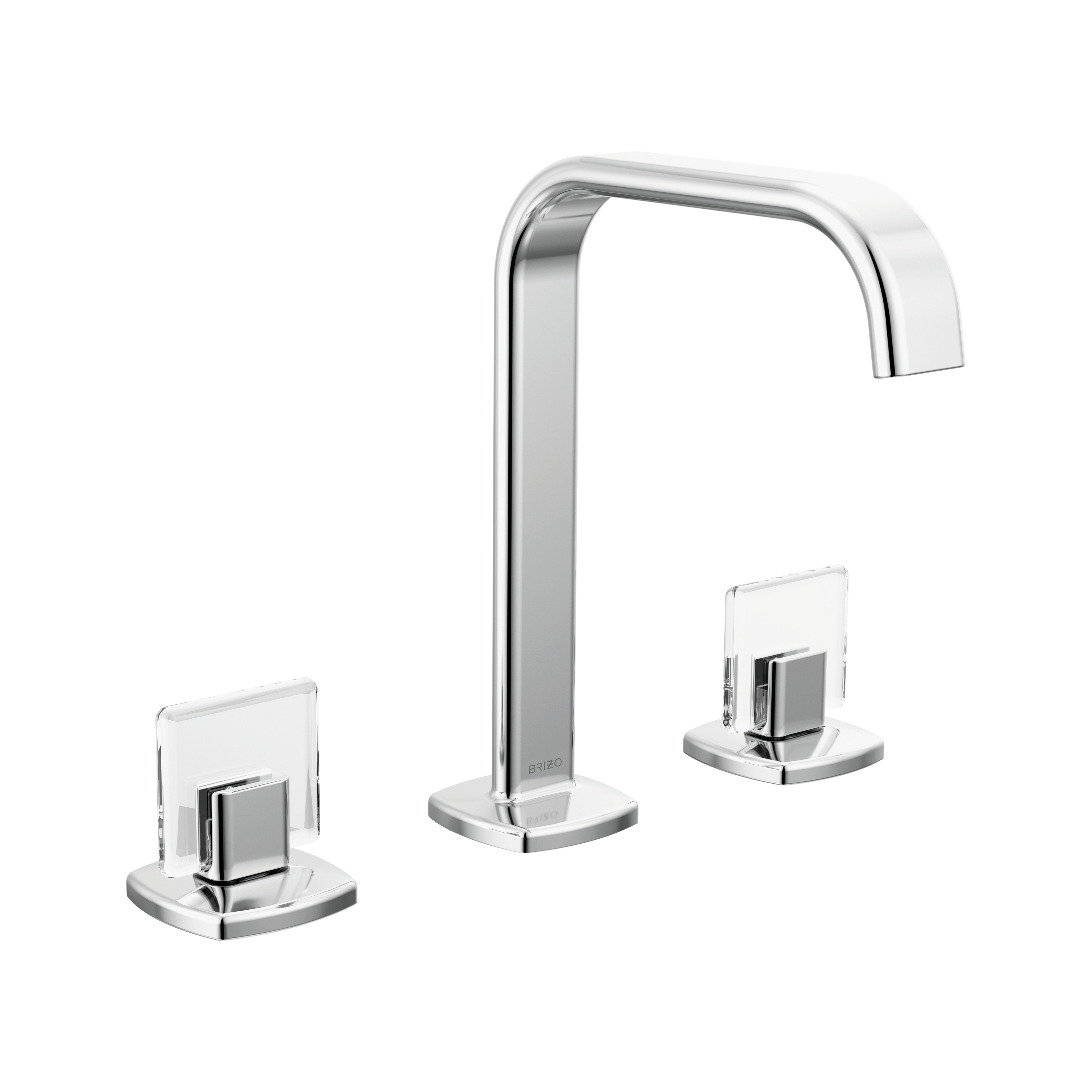 Brizo 65368LF Allaria Widespread Faucet With Square Spout-Less