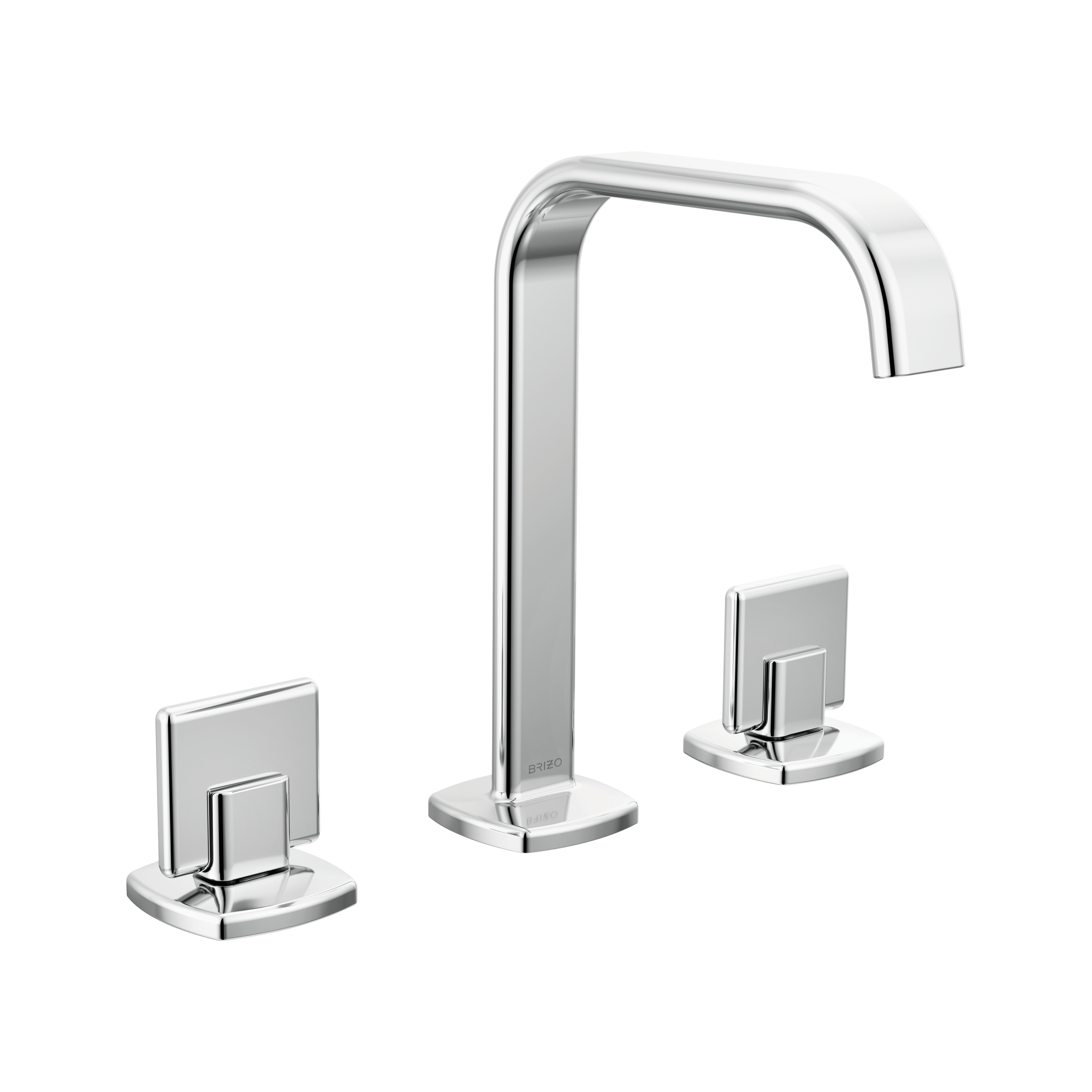 Brizo 65368LF Allaria Widespread Faucet With Square Spout-Less