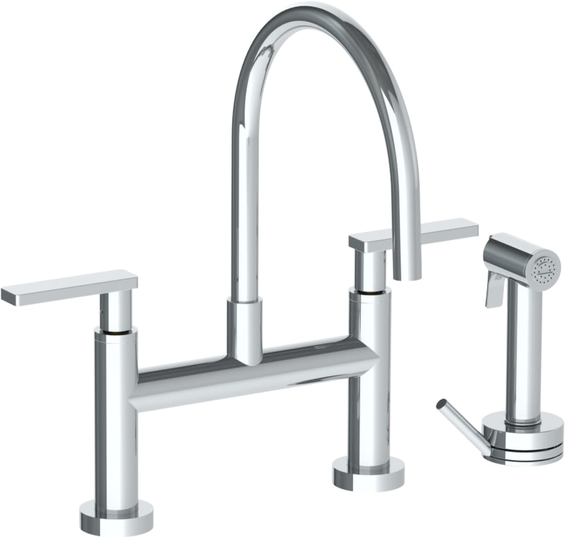 Watermark 70 7 65g Rainey Bridge Kitchen Faucet With Sidespray