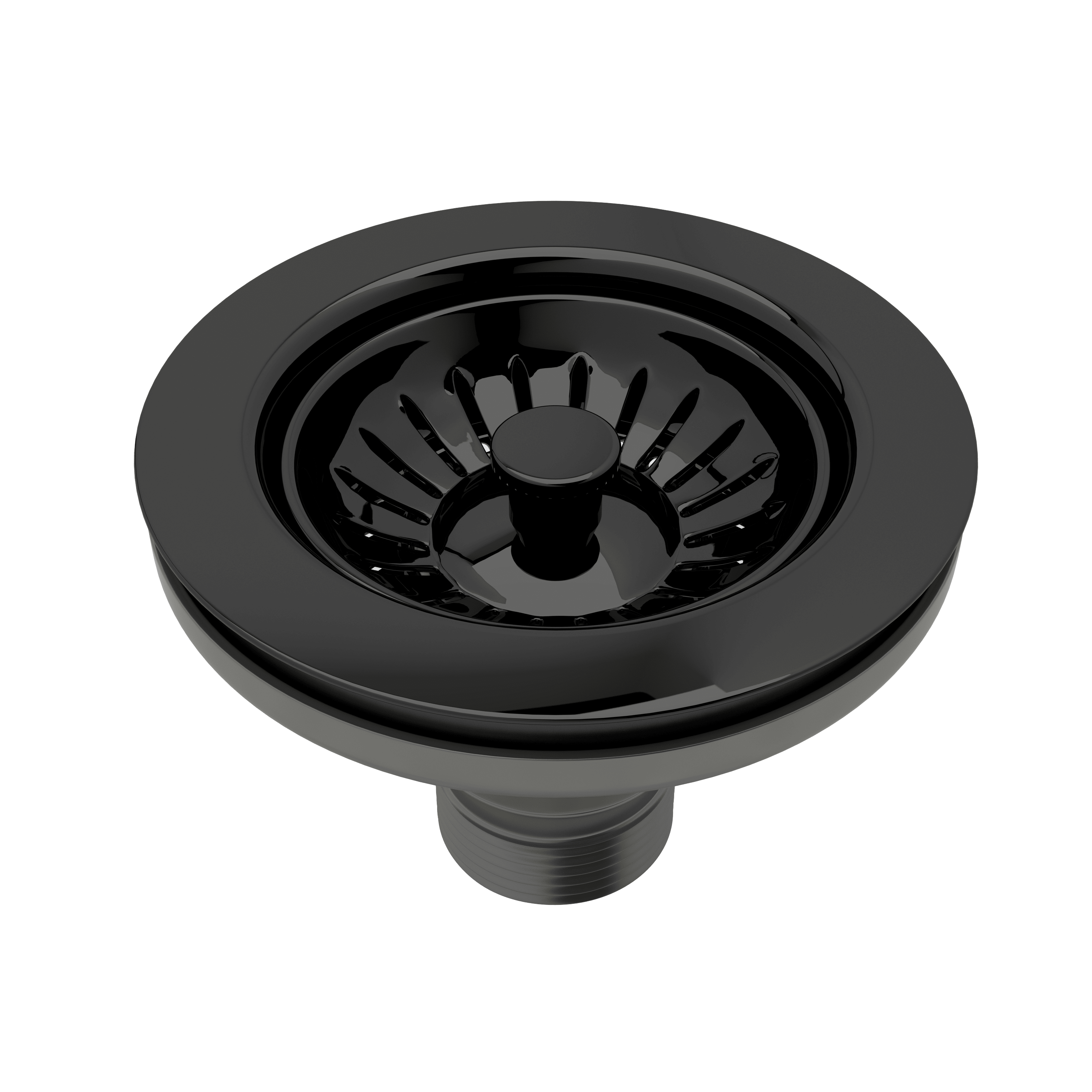 Rosle Collapsible Strainer 24 cm Black