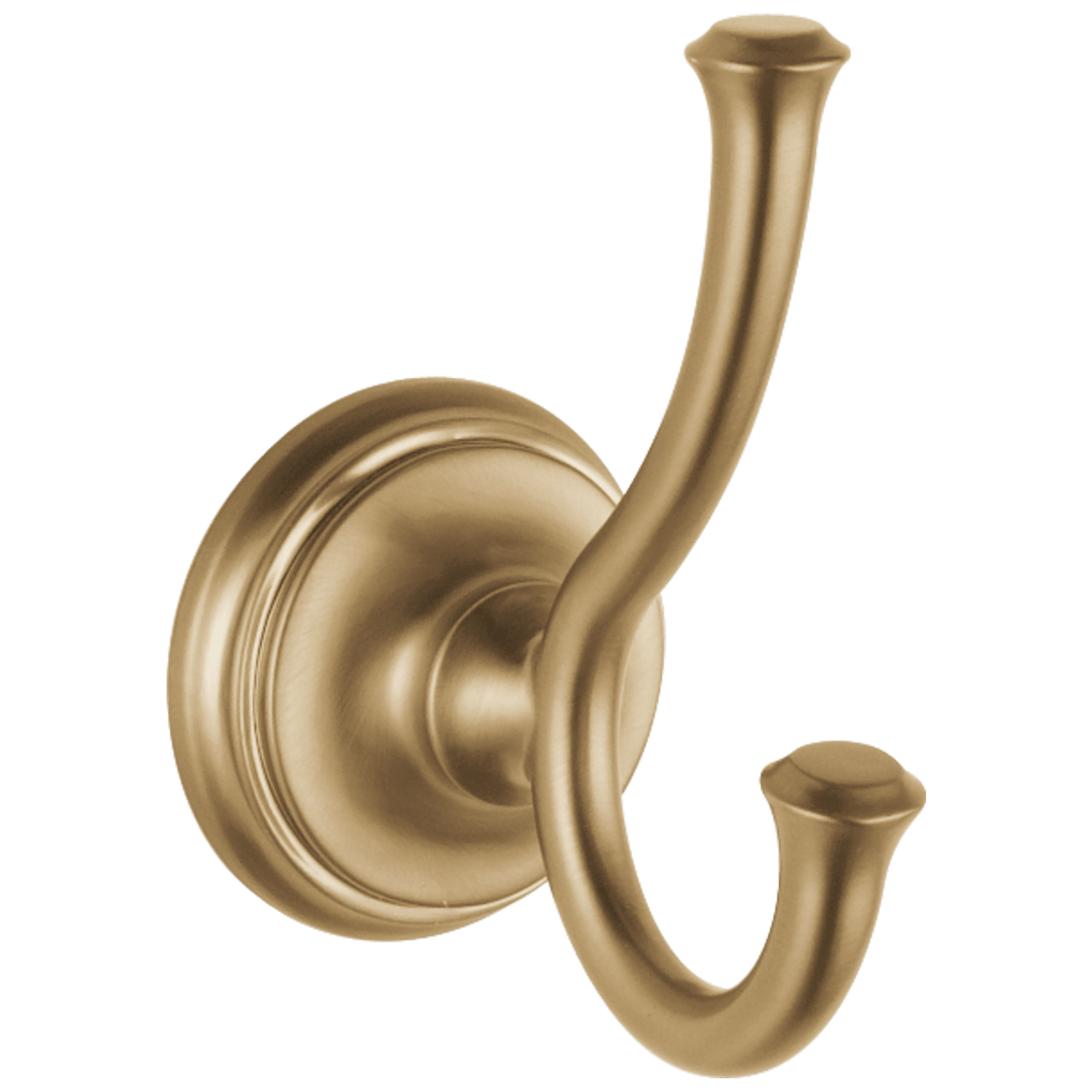 Delta 79735-CZ Cassidy Double Robe Hook | QualityBath.com