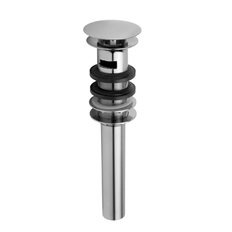 Jaclo 834-SC Stationary Round Lavatory Drain with Overflow