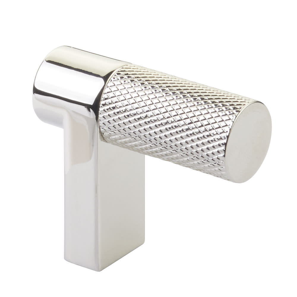 Emtek 86658REC.KN Select Knurled Bar With Rectangular Stem