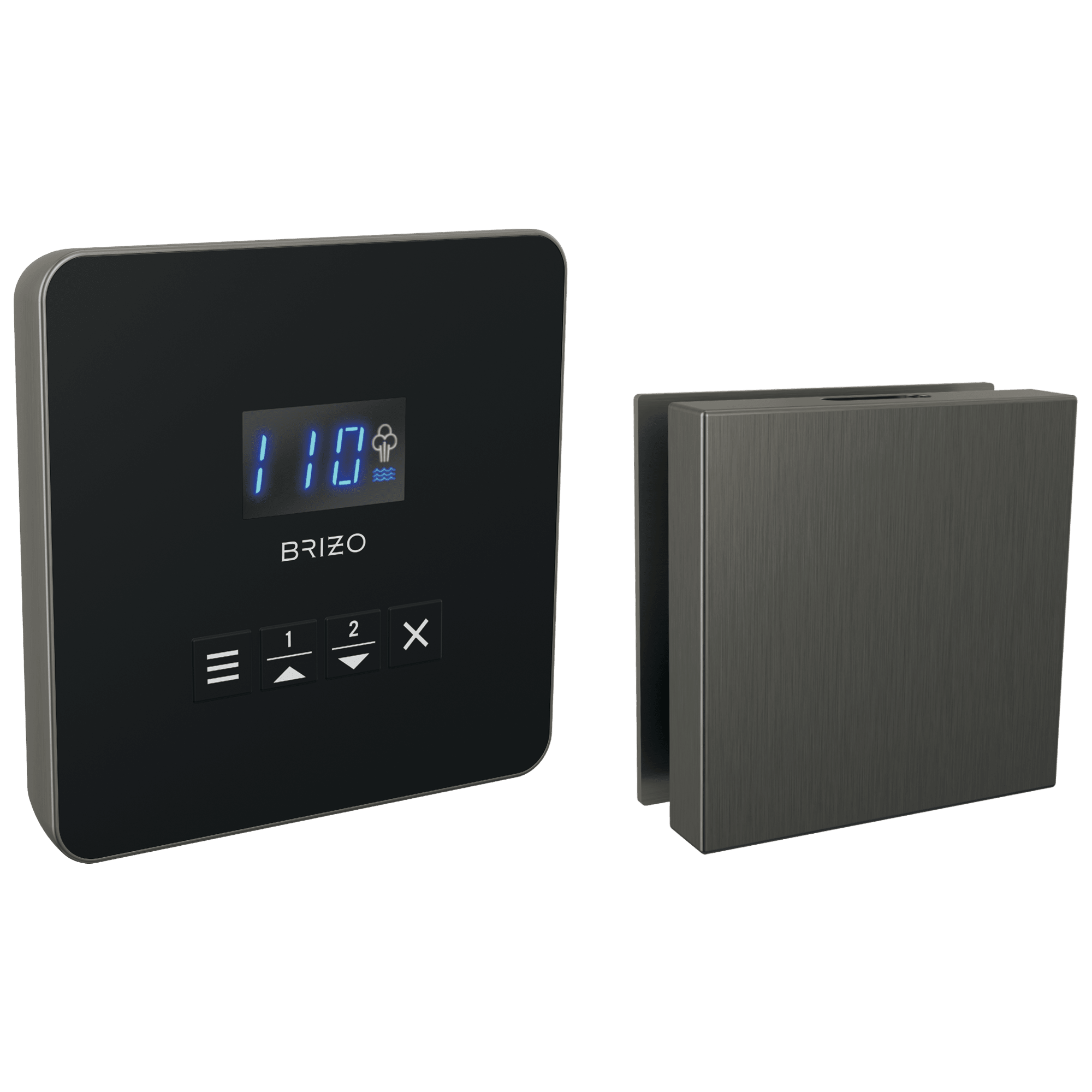 Brizo 8CH-250L-SL-L Mystix Elemental Experience Square Steam