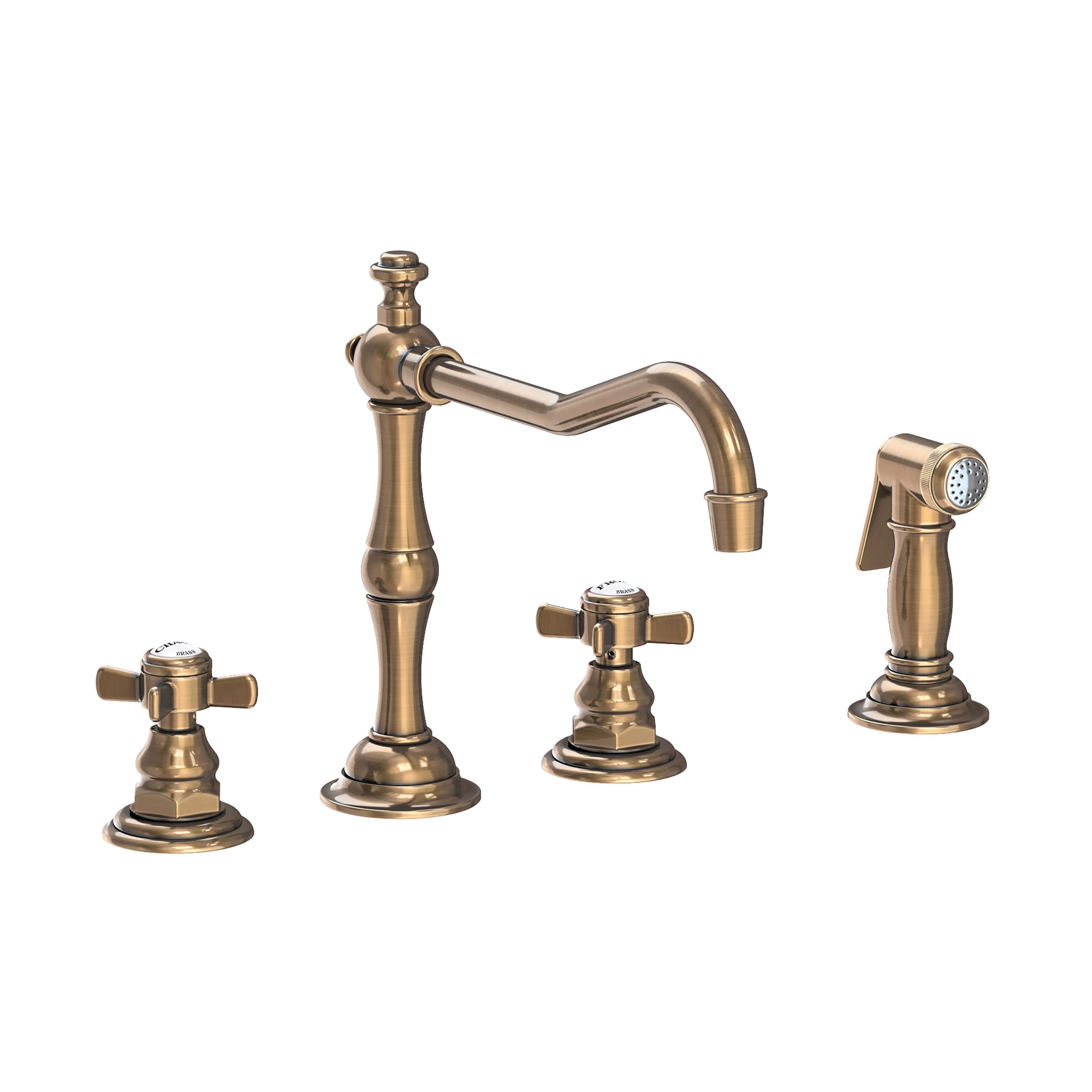 Newport Brass Satin Bronze (Pvd) Single Handle Swivel Kitchen