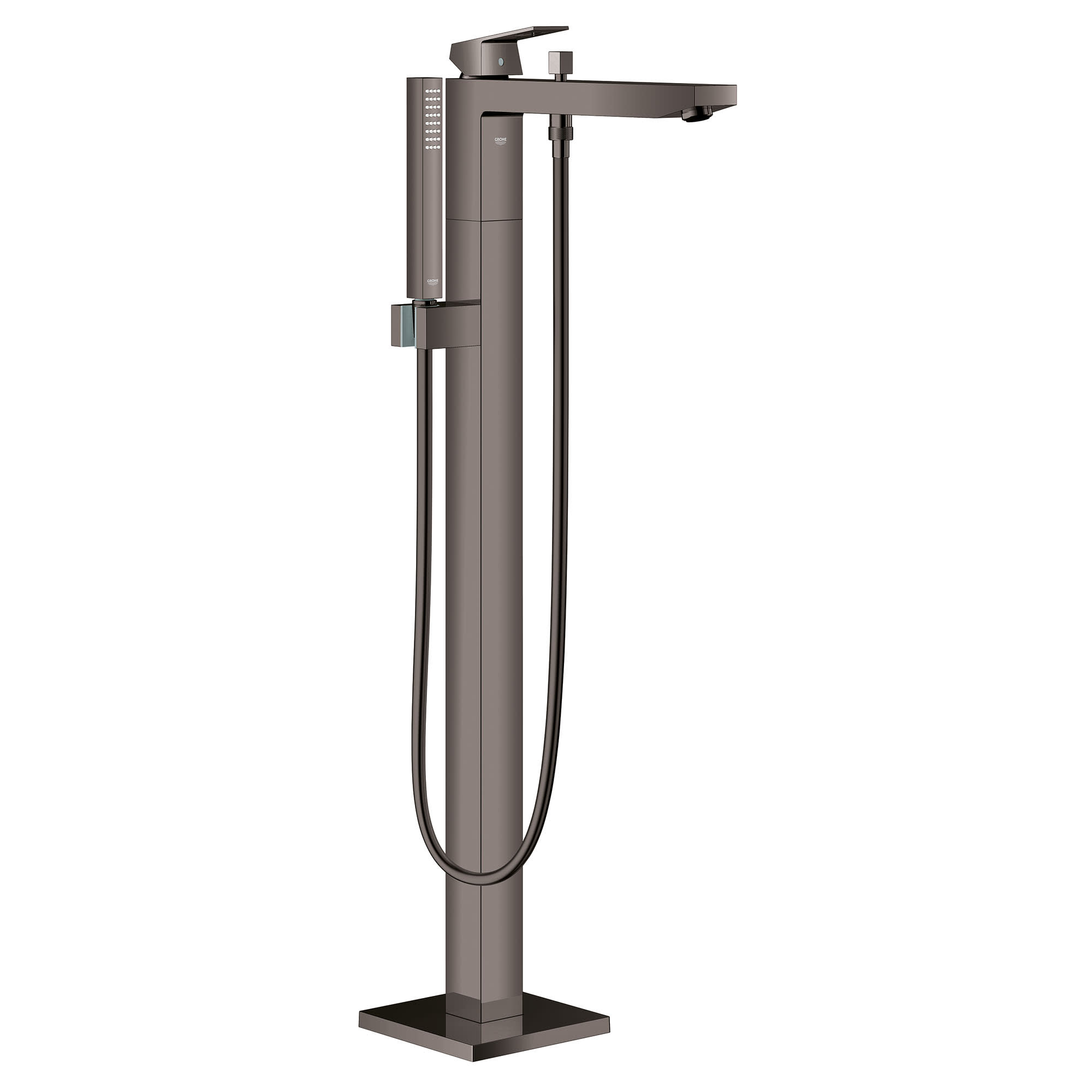 Grohe 23672GN1 Eurocube Floor Mounted Tub Filler With Handshower 