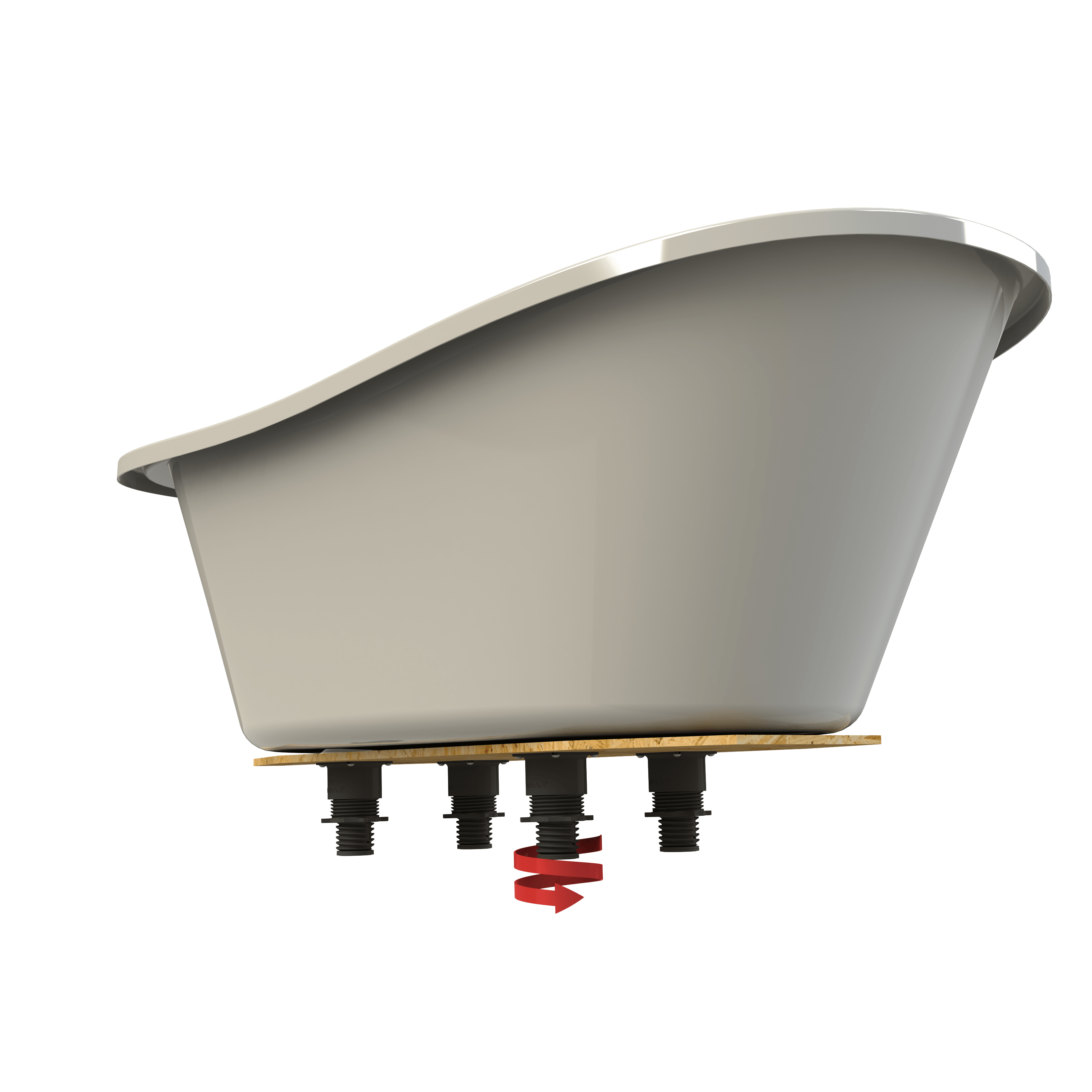 Maax 106266-000-001-103 Ariosa 6032 Freestanding Soaker Tub