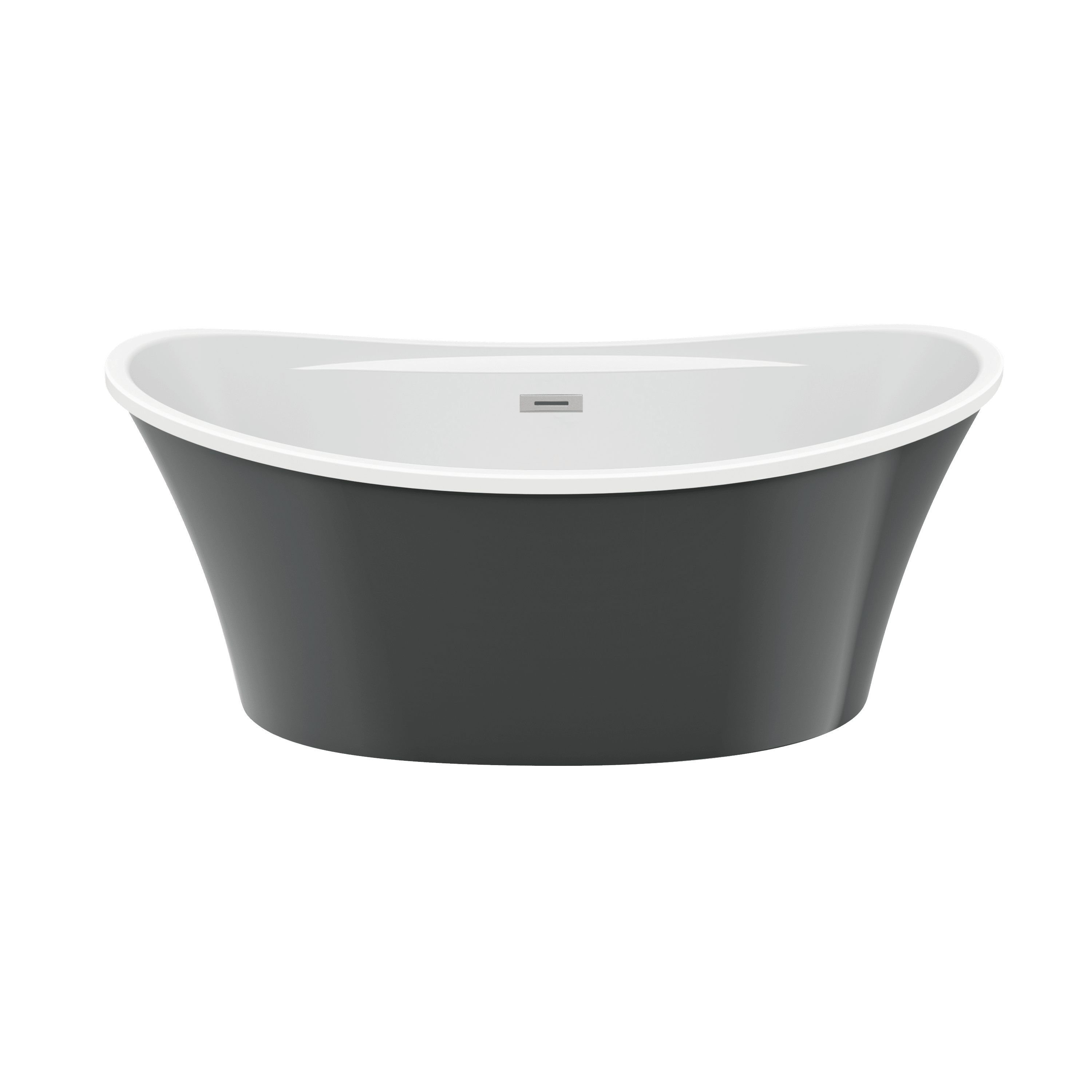 【Abe Yuta】 Ariosa 6032 Acrylic Freestanding End Drain Bathtub in White