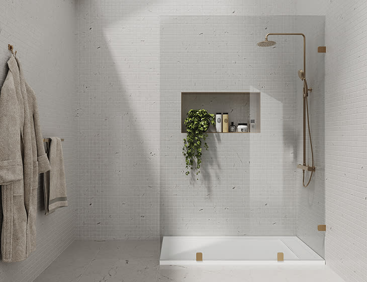 MTI BATHS DEVELOPS NEW REMODELING-FRIENDLY SHOWER BASE