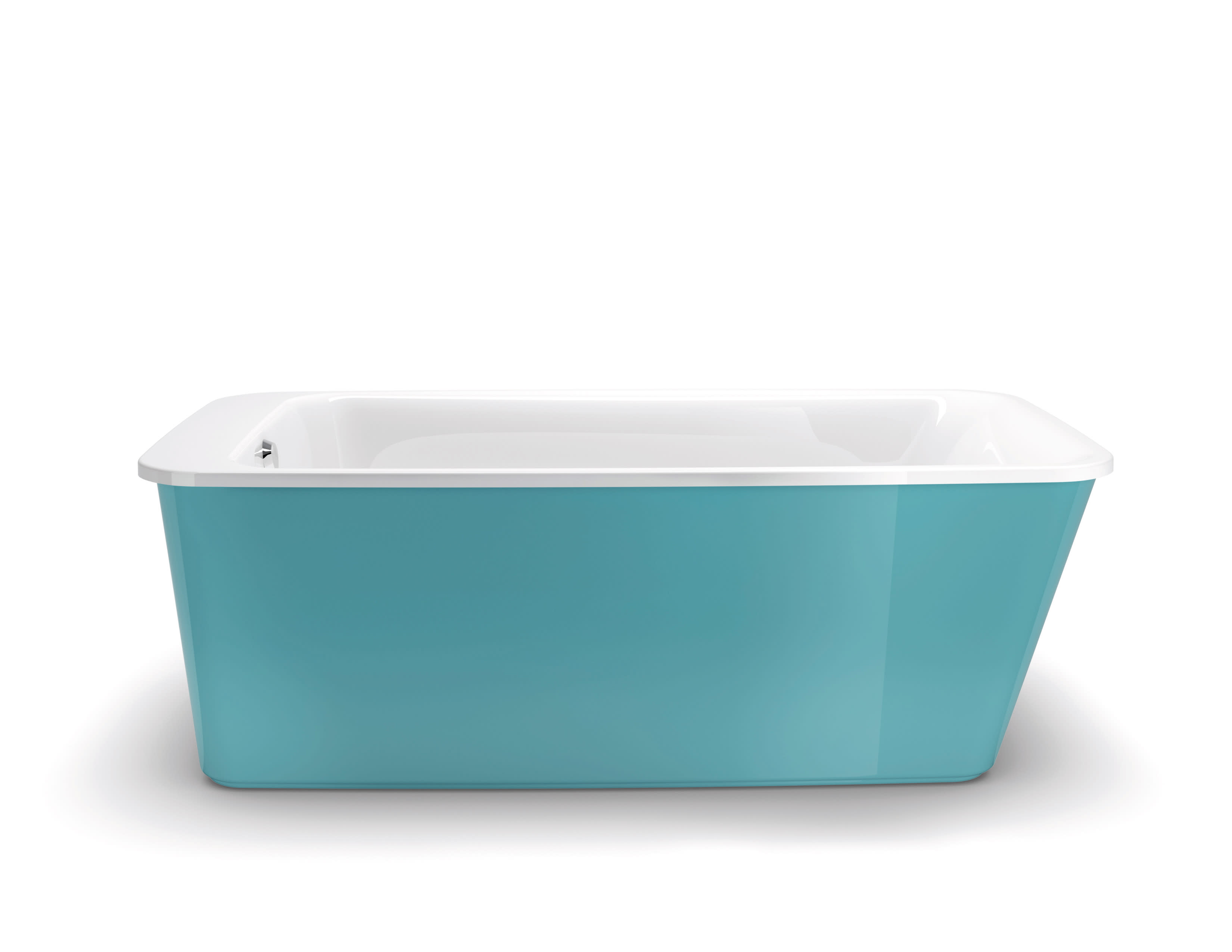 MAAX Lounge Acrylx 64 in. x 34 in. Freestanding Soaking