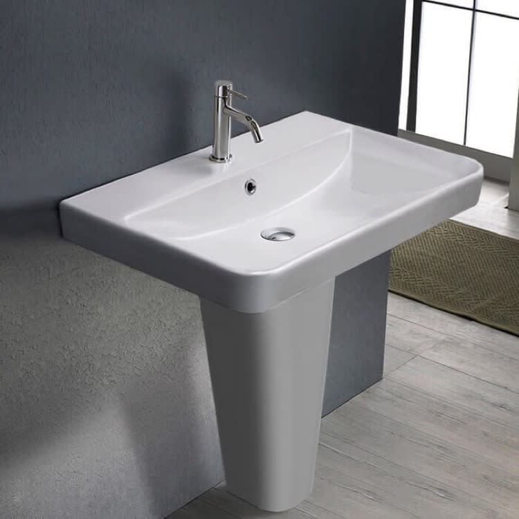 Nameeks 079600U-PED Noura Bathroom Sink | QualityBath.com Nameeks 079600U-PED Noura Bathroom Sink | QualityBath.com