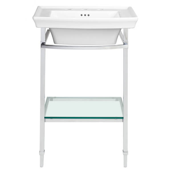 disワイト DXV D21460024.002 Wyatt Console Stand | QualityBath.com