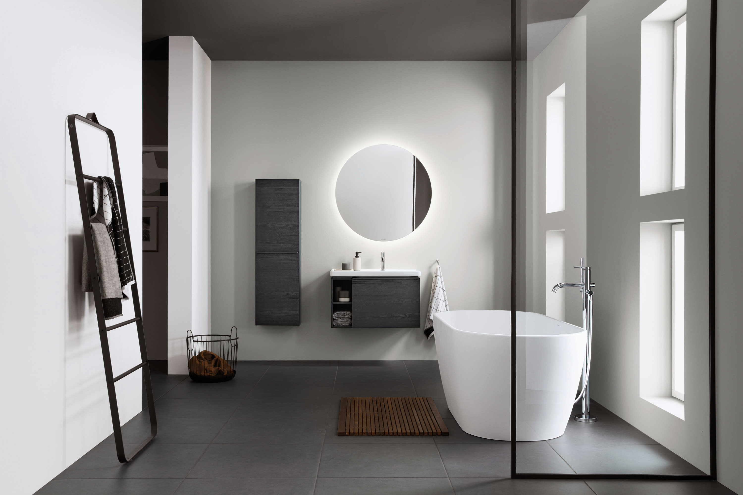 Duravit 700477000000090 D-Neo Soaker Tub | QualityBath.com