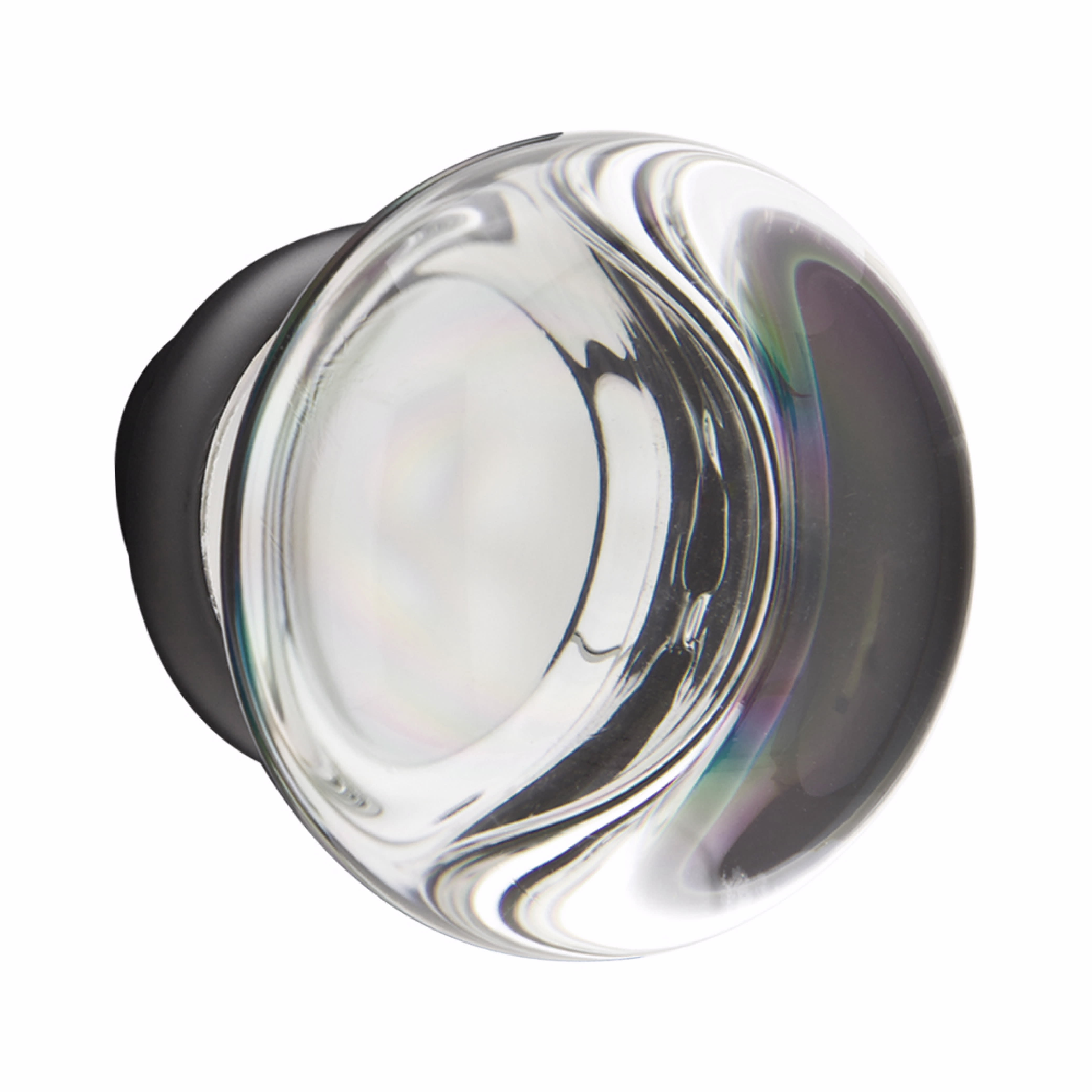 Emtek Door Knob, Providence Glass Series, Glass Knobset