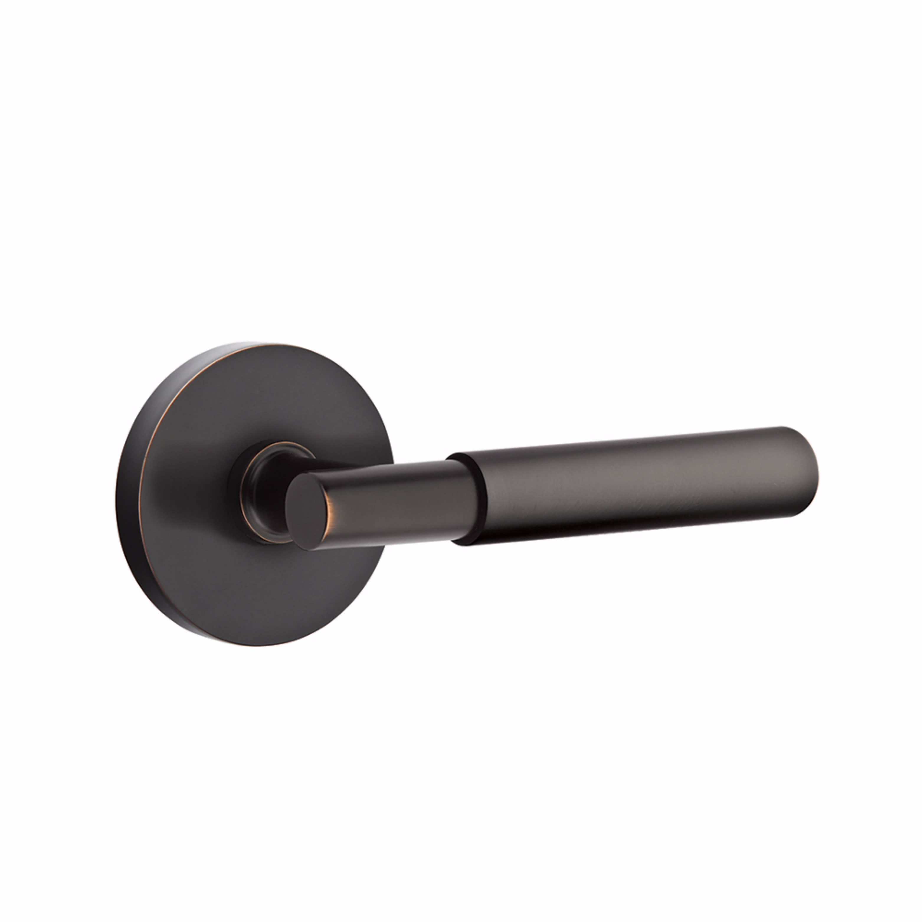 Emtek C5209US15A.TAMW.SMUS7.RH Select Smooth Lever Handle With T 
