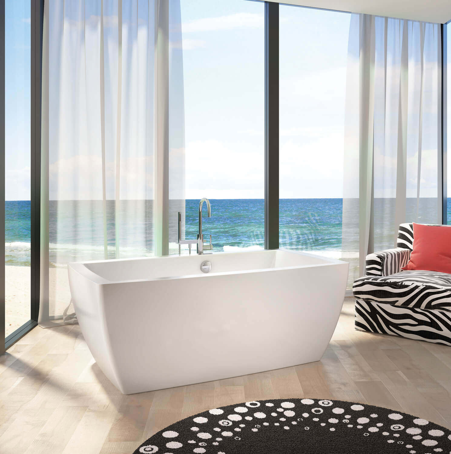 THE DRIPPER BOX!?DAMNGOOD!!×NATURE TONES Bain Ultra BESPRF00N Essencia Freestanding Soaker Tub