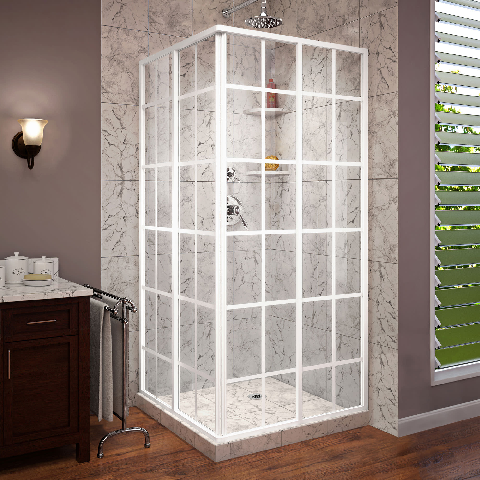 Dreamline Shen 8134340 French Corner 34 1 2 Shower Enclosure