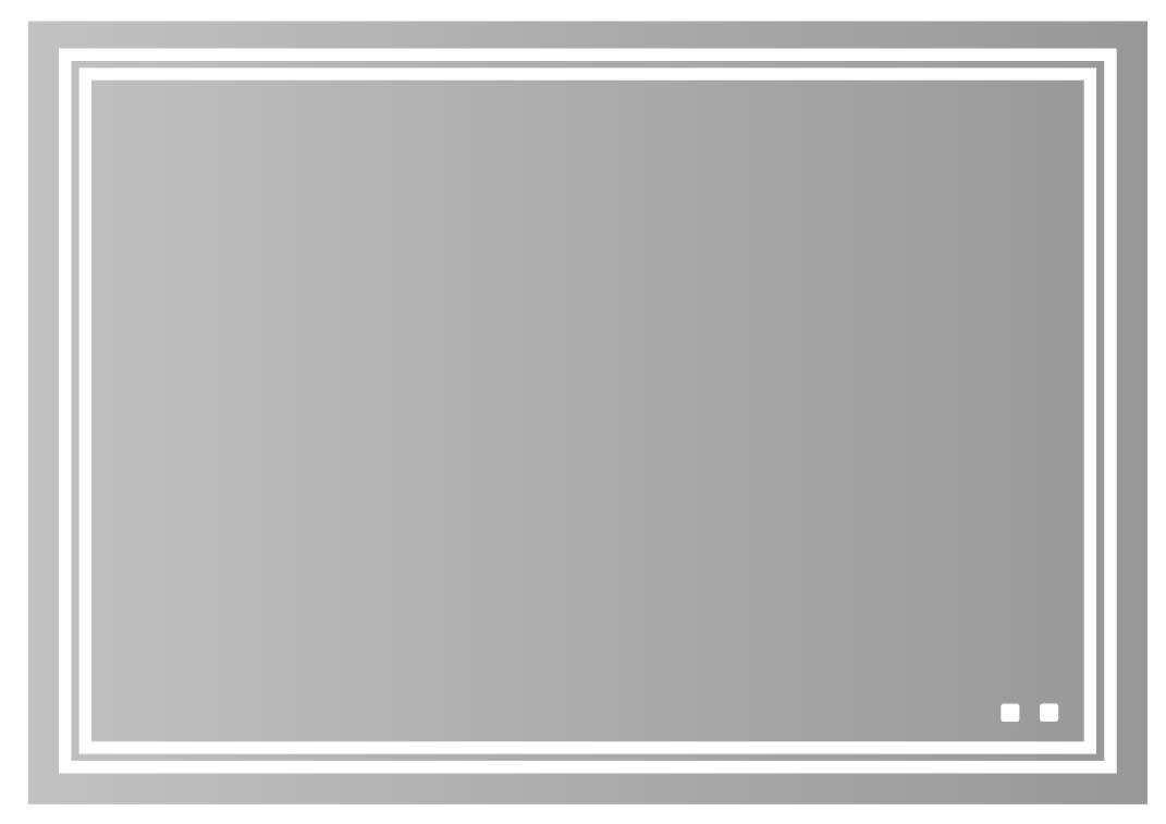 Madeli IM-ZE6042-23 Zen Ii Illuminated Slique Mirror
