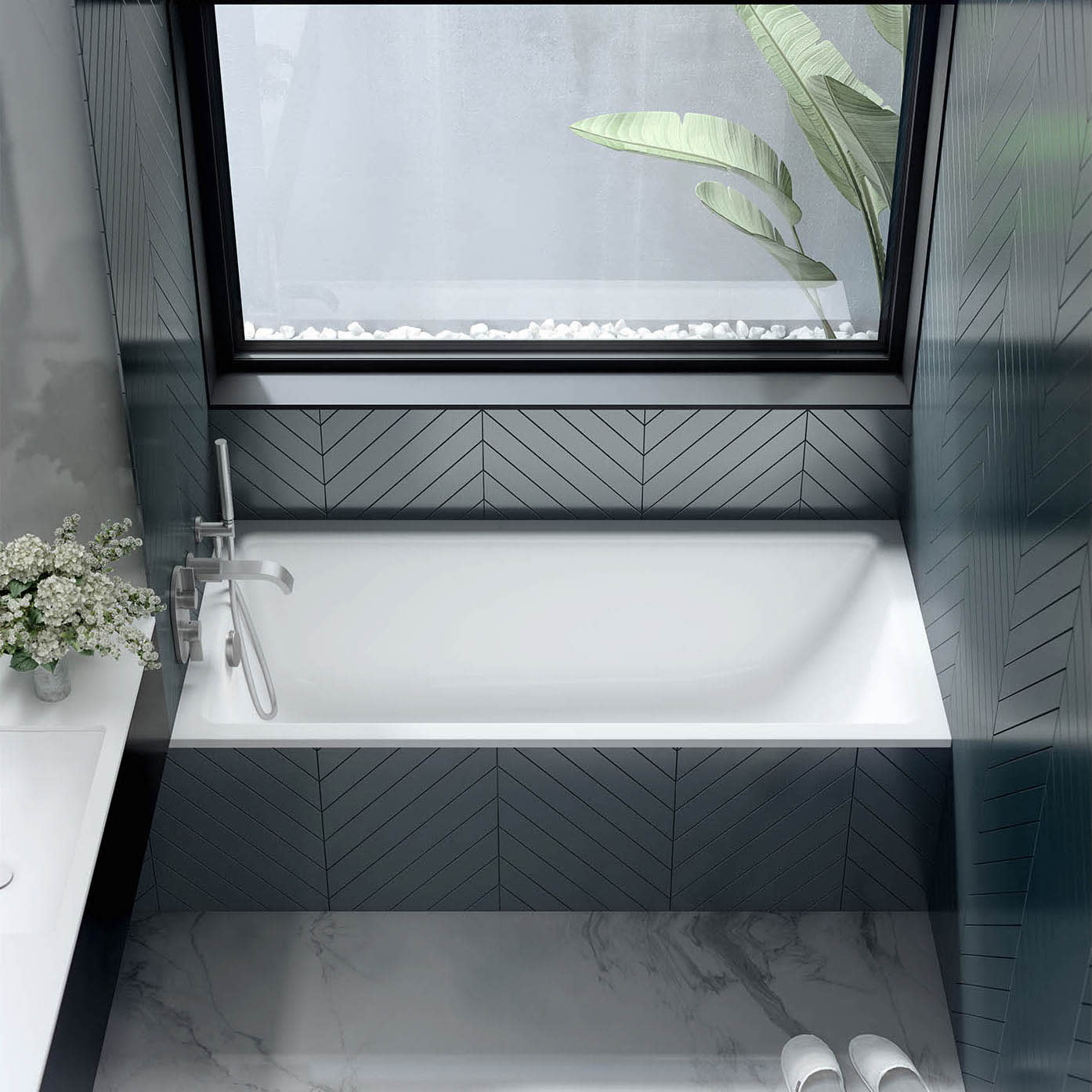 Victoria & Albert KAL2-N-RH-SW-IO Kaldera 2 6032 Soaker Tub