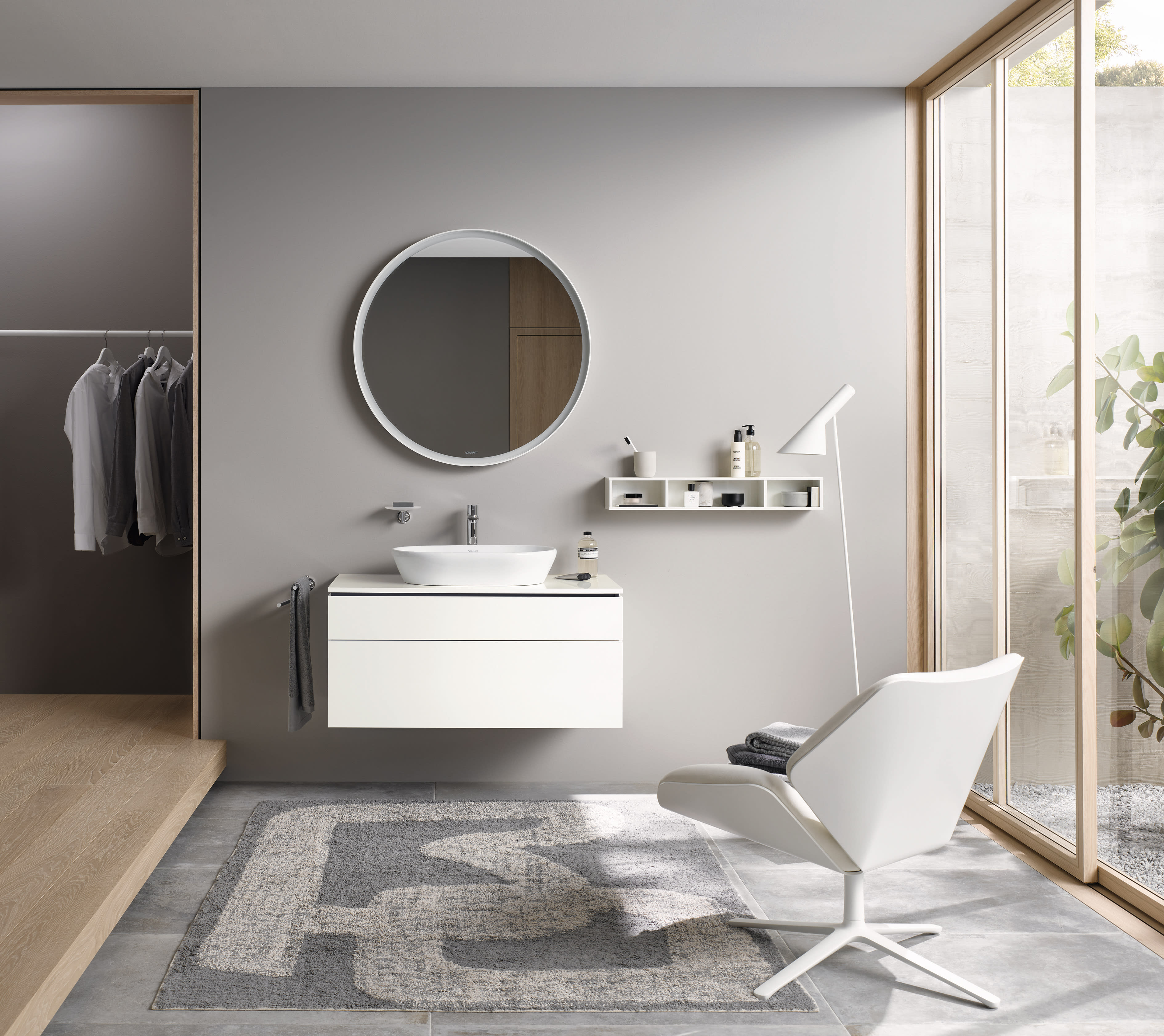 Duravit LC7375000006000 Mirror With Lighting | QualityBath.com