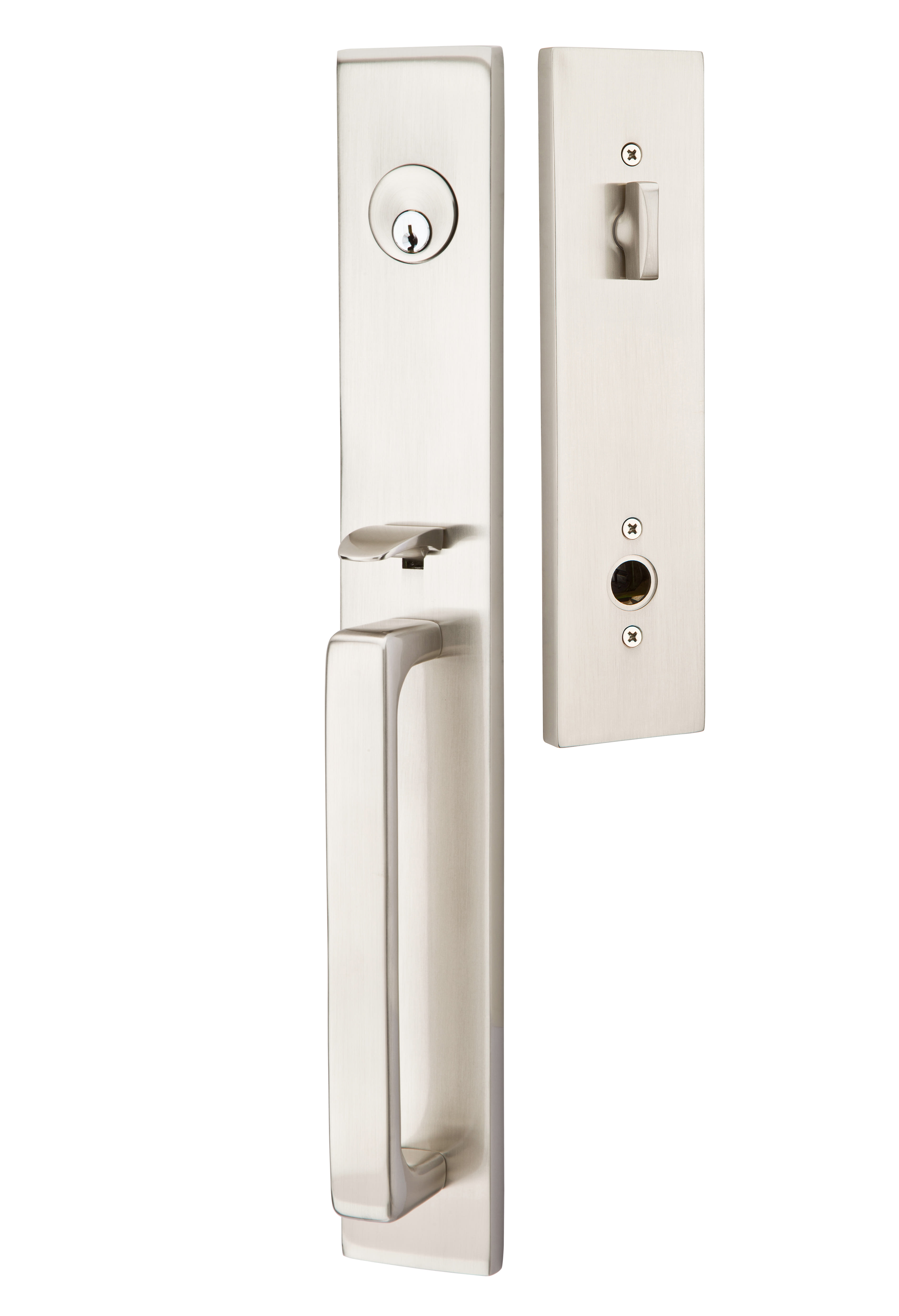 Emtek 4819.Lever Lausanne Tubular Entry Set With Interior Lever