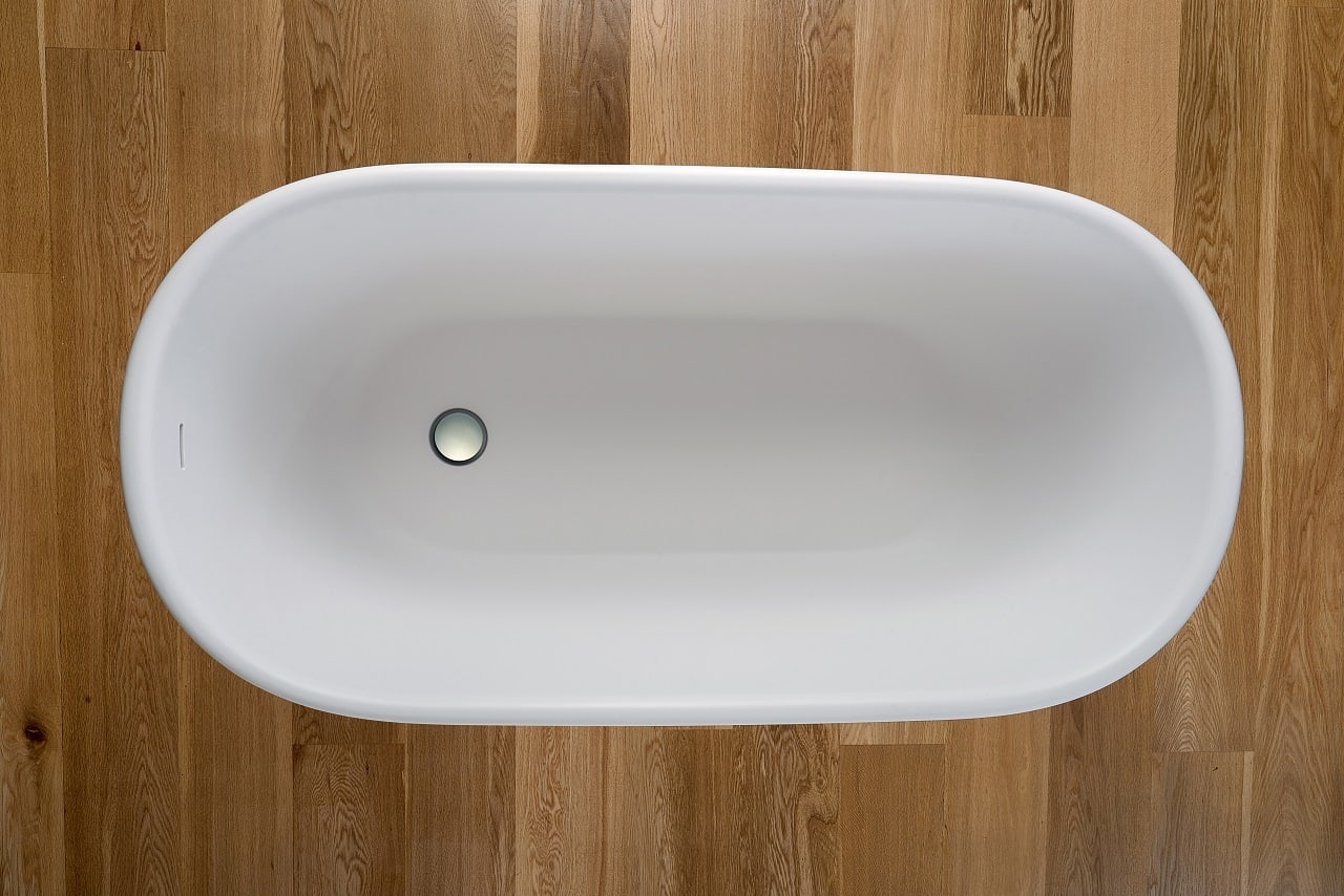 ᐈ 【Aquatica Lullaby-Mini-Wht™ Freestanding Solid Surface Bathtub】 Buy  Online, Best Prices