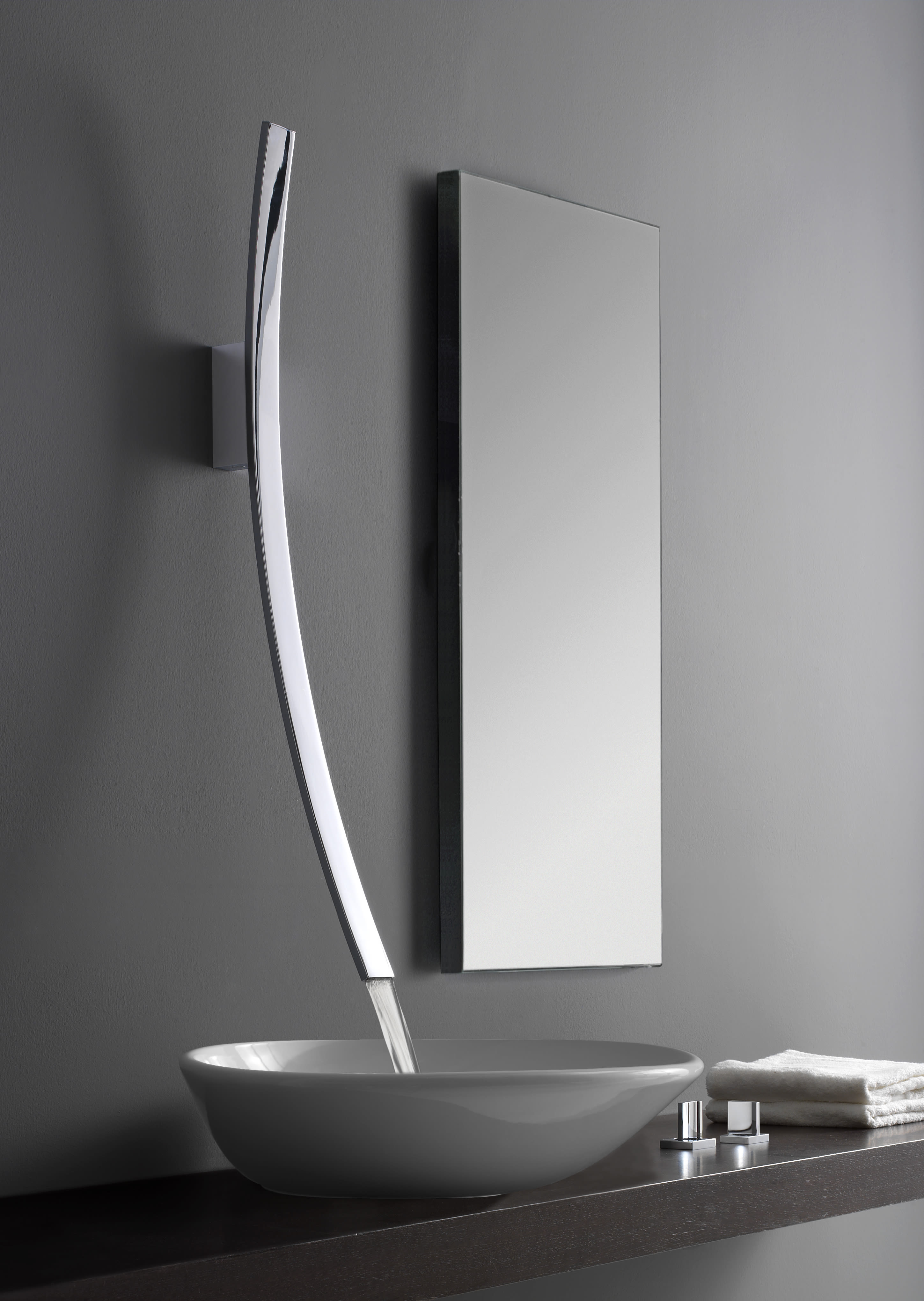 Graff G-6000 Luna Wall Mounted Lavatory / Vessel Filler With Deck