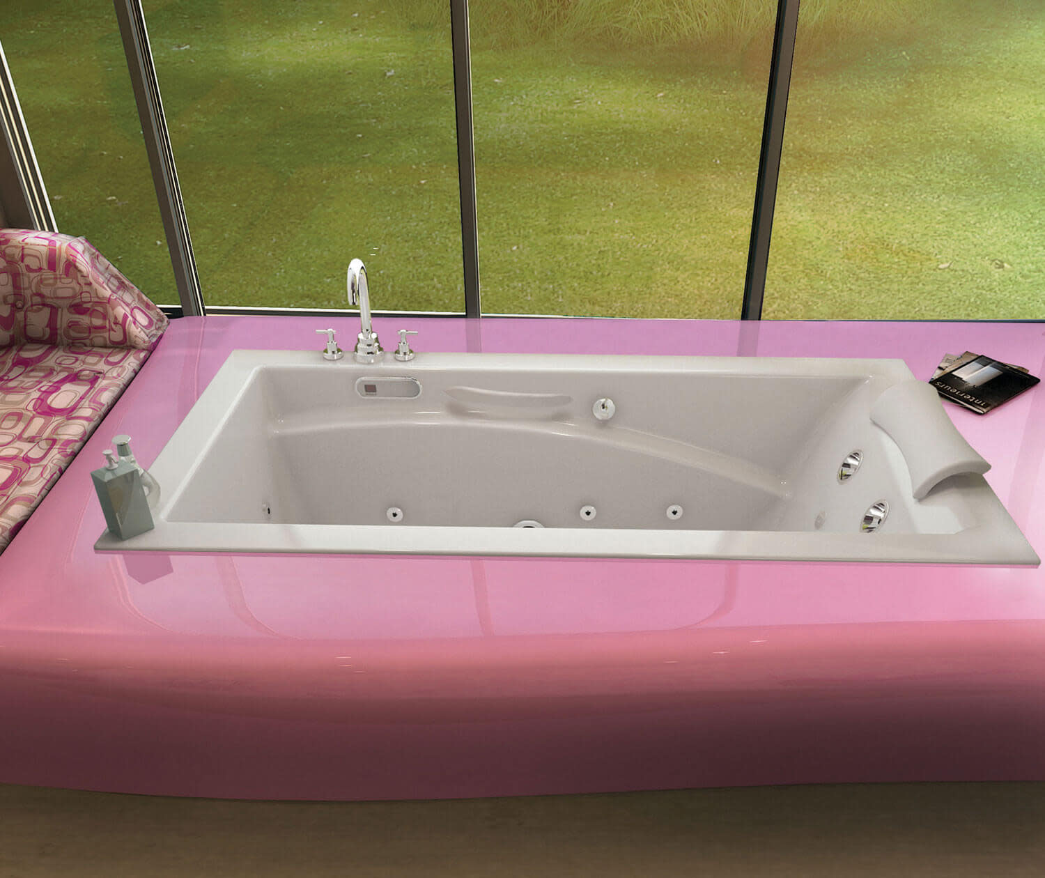 Maax 101269-054 Optik 6636 Hydrofeel Tub | QualityBath.com