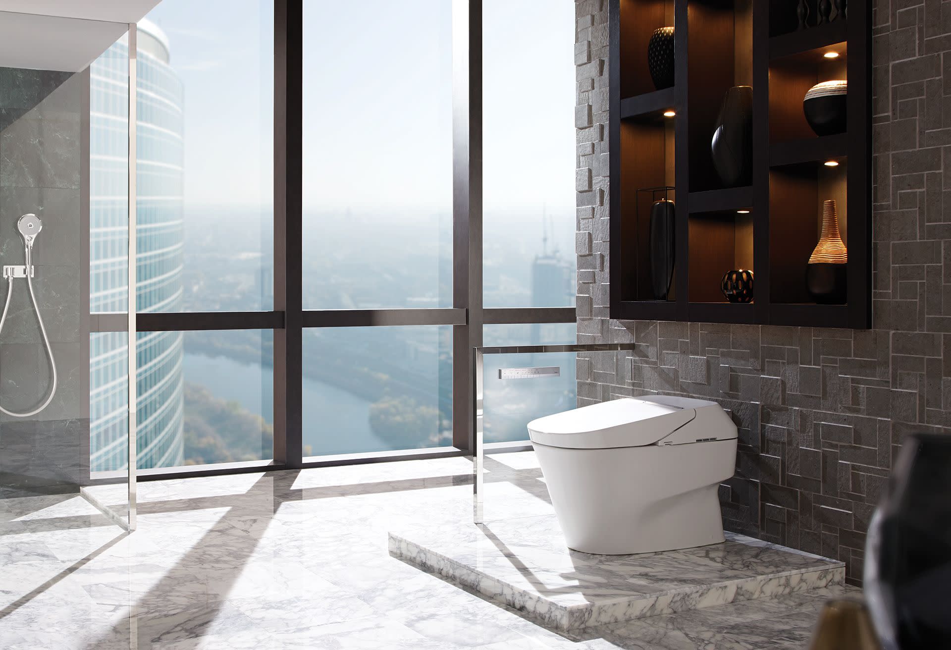 Toto MS992CUMFG#01 Neorest 700h Dual Flush Toilet 1.0gpf/0.8