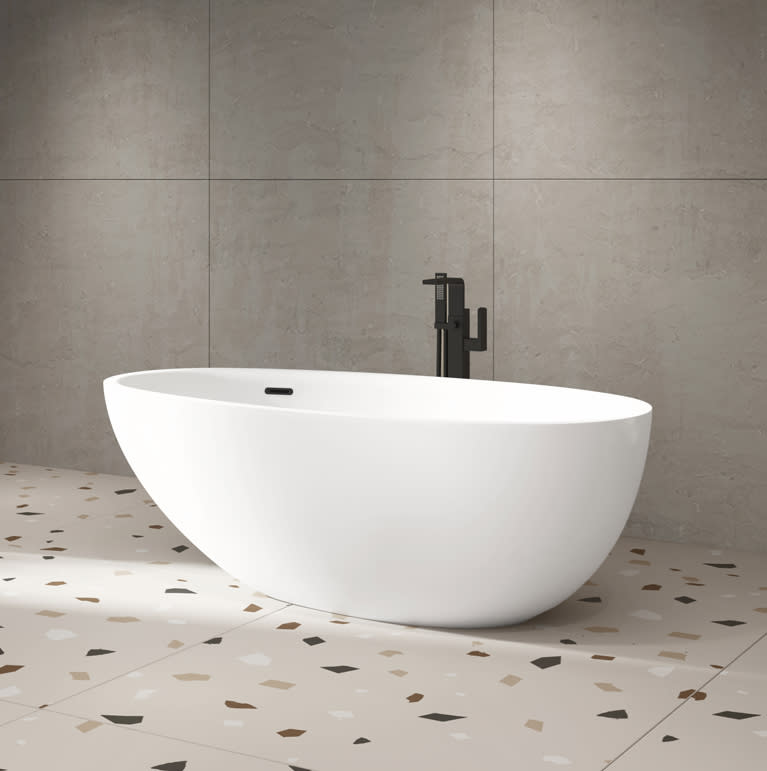 Bain Ultra BESSOFN0N-01 Essencia Design Freestanding Soaker Tub