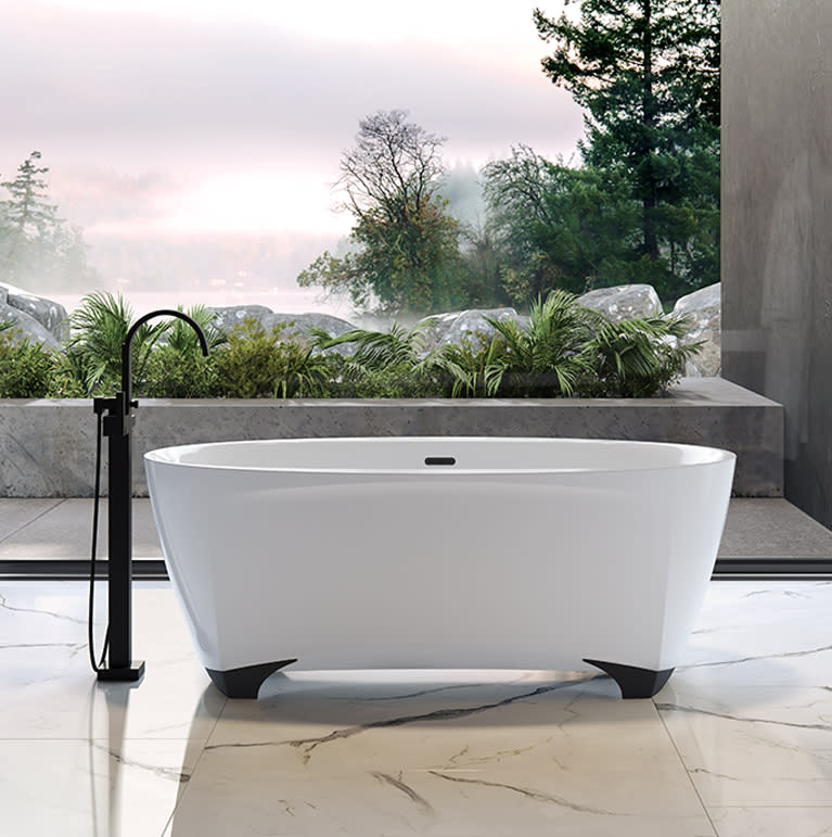 ᐈ 【Aquatica Sensuality-Wht™ Freestanding Solid Surface Bathtub】 Buy Online,  Best Prices