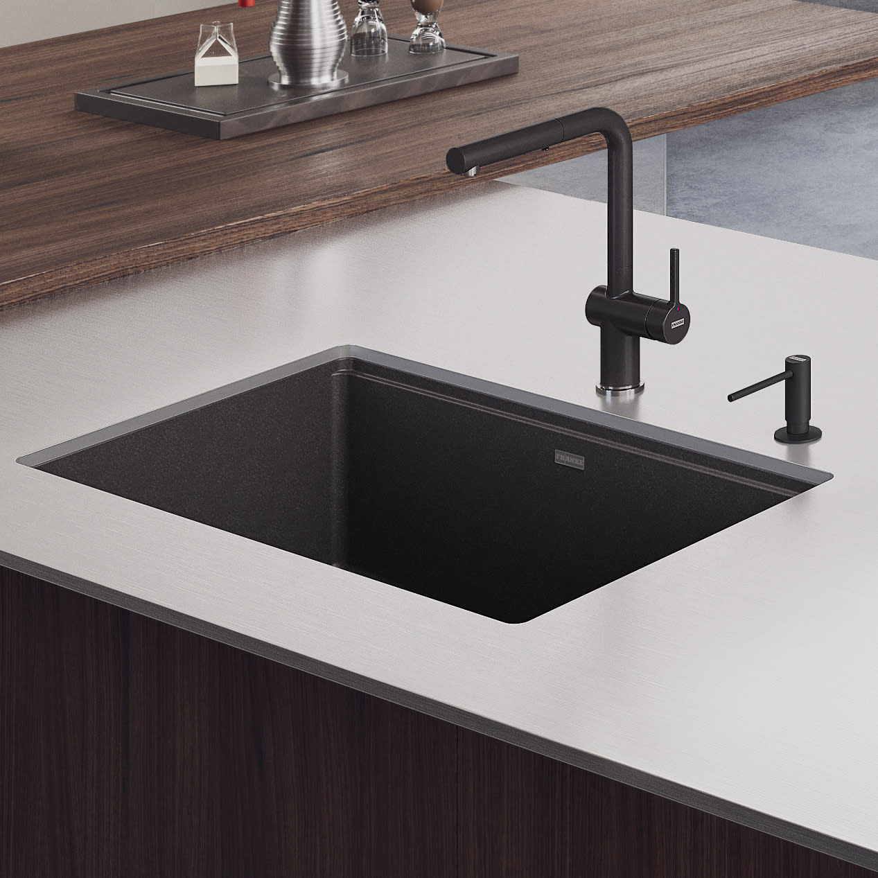 Franke MAG11028 Maris 30 Granite Single Bowl Kitchen Sink, 49% OFF