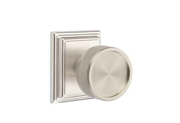 Emtek C8161US3NL.CCUS15.KNKUS15 Select Knurled Knob With Emtek C8161US3NL.CCUS15.KNKUS15 Select Knurled Knob With