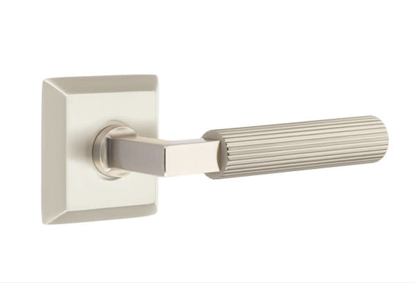 豊富な商品から Emtek 8531MW.LSUS15.SKUS26 Select Straight Knurled Lever アイドルグッズ