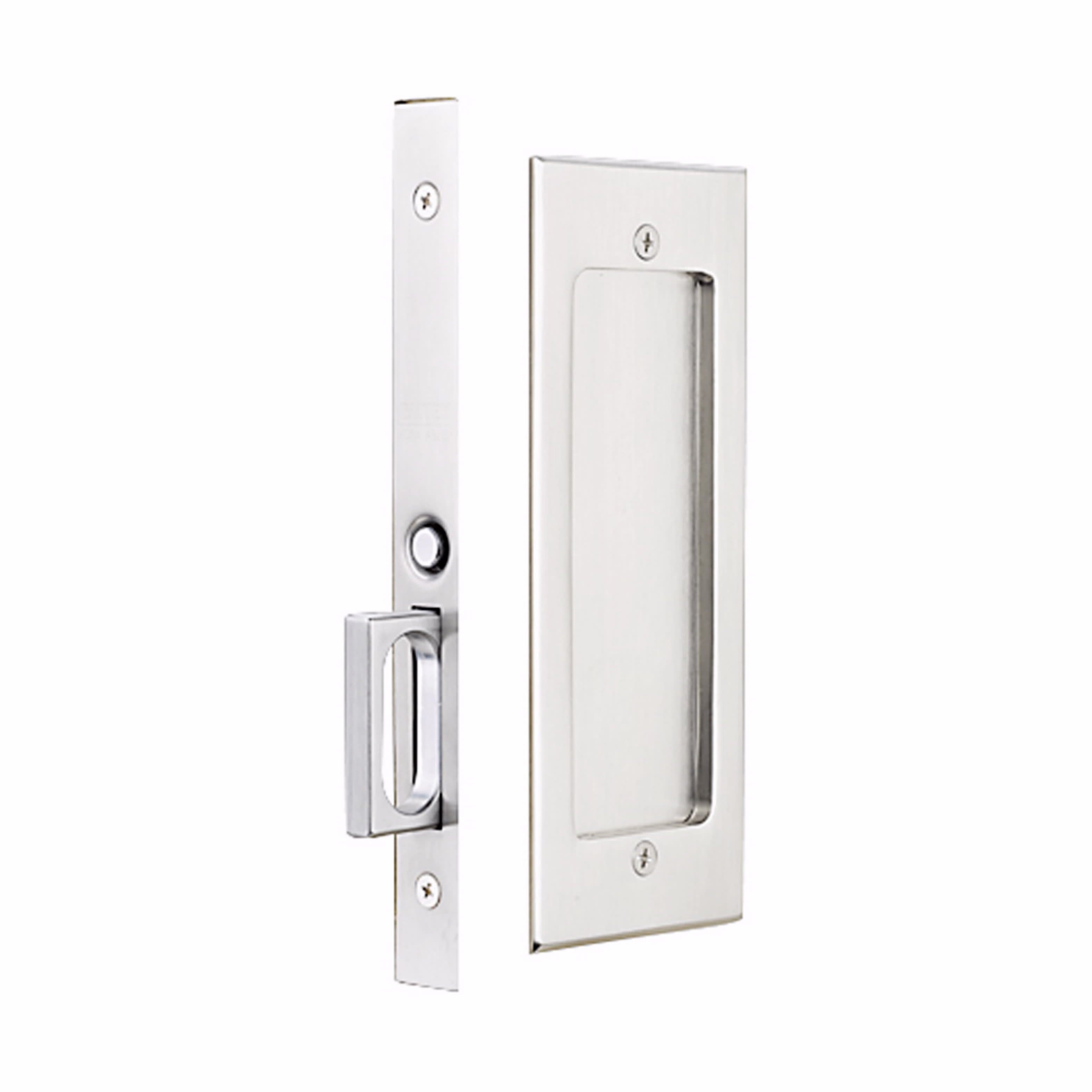 Emtek 2115US7 Modern Rectangular Pocket Door Mortise Lock