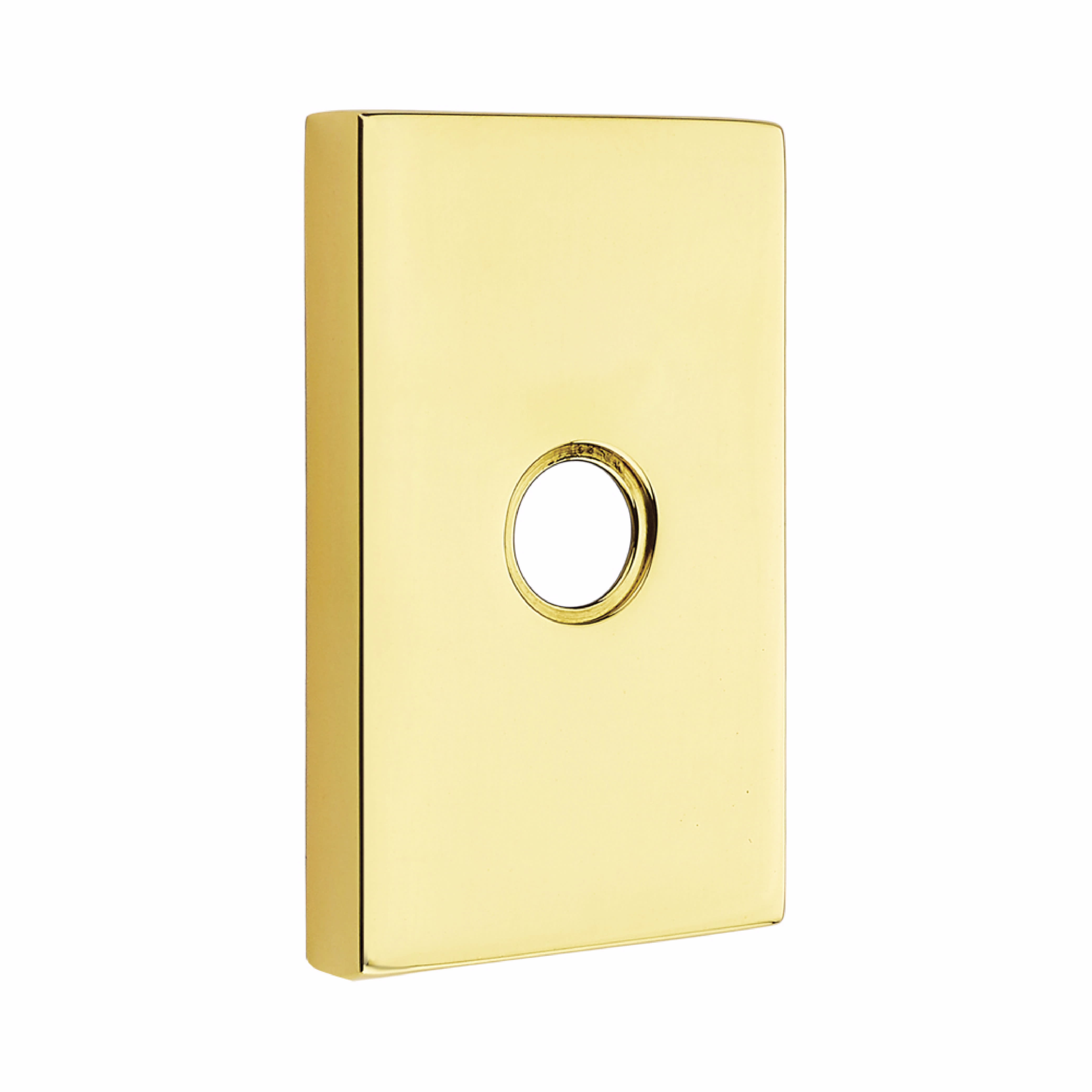 Emtek C5052US3NL.TAUS4.SMUS15.LH Select Smooth Lever Handle With T-Bar Stem  And Modern Rectangular Rosette | QualityBath.com