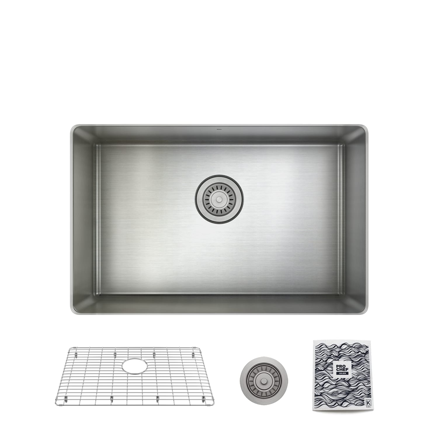 ProChef PC-IH75-US-27189-G Prolonox H75 25 Kitchen Sink With Grid