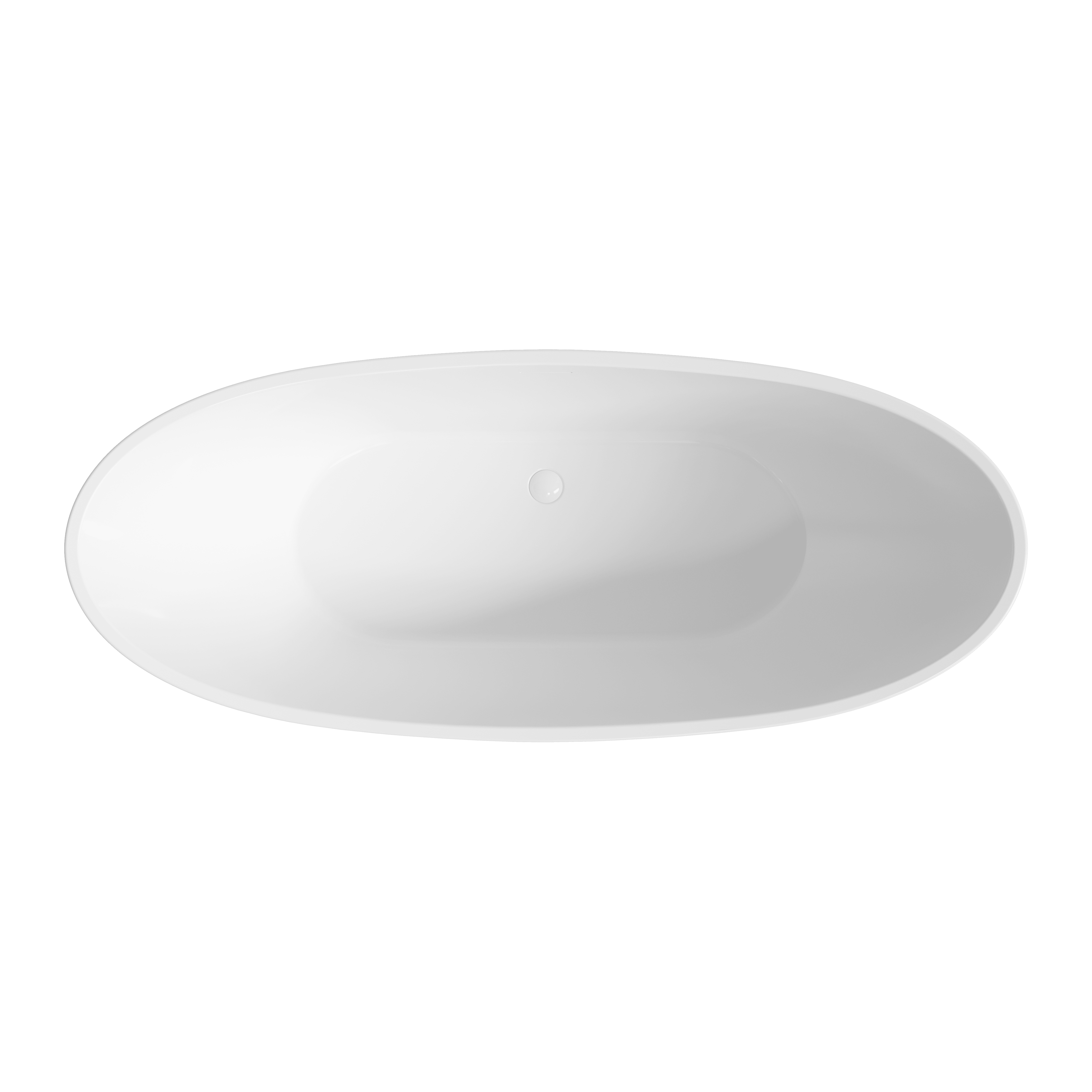 Perlato PTXRMA6728-GW Roma Soaker Tub | QualityBath.com