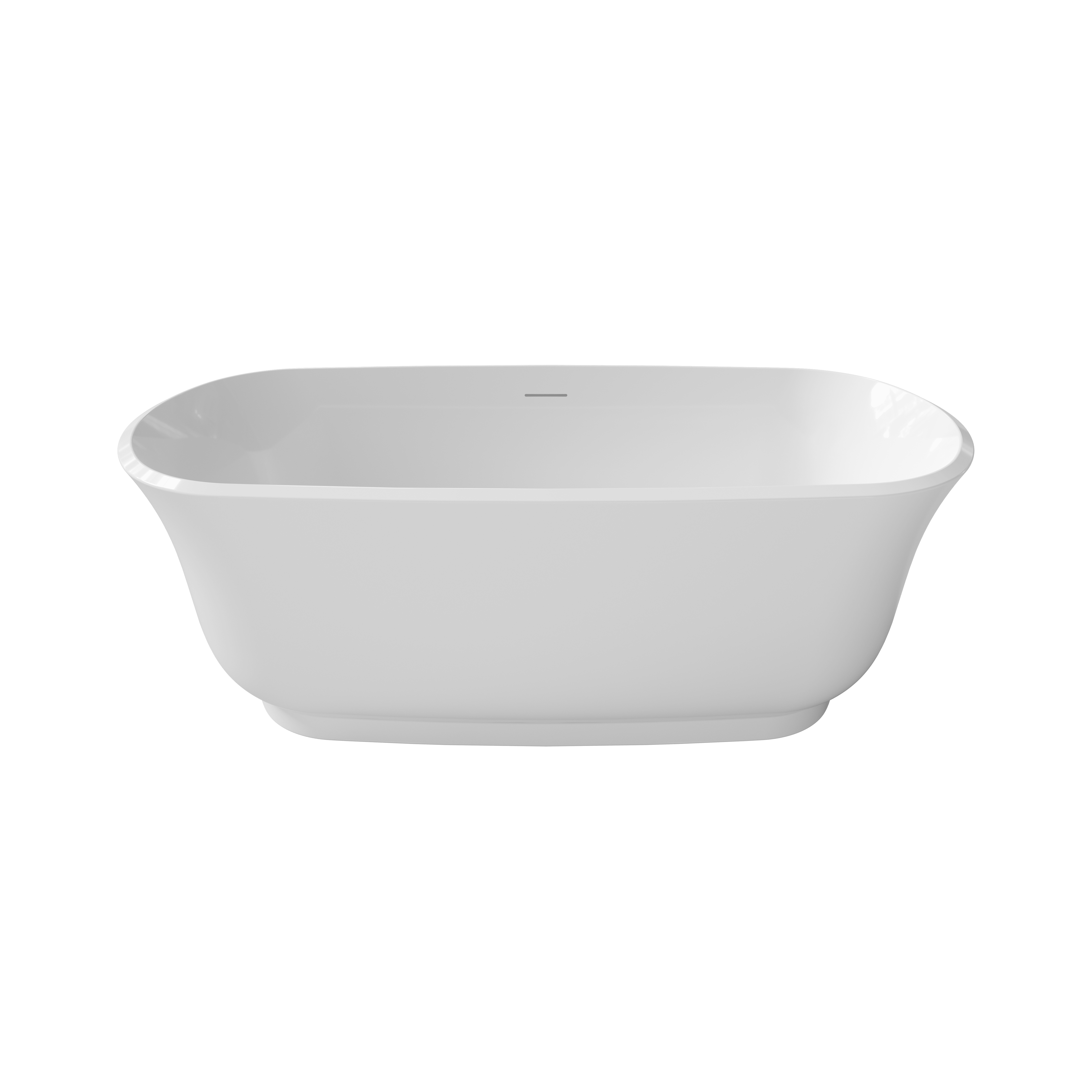 Perlato PTXSNA6732-GW Sona Soaker Tub | QualityBath.com