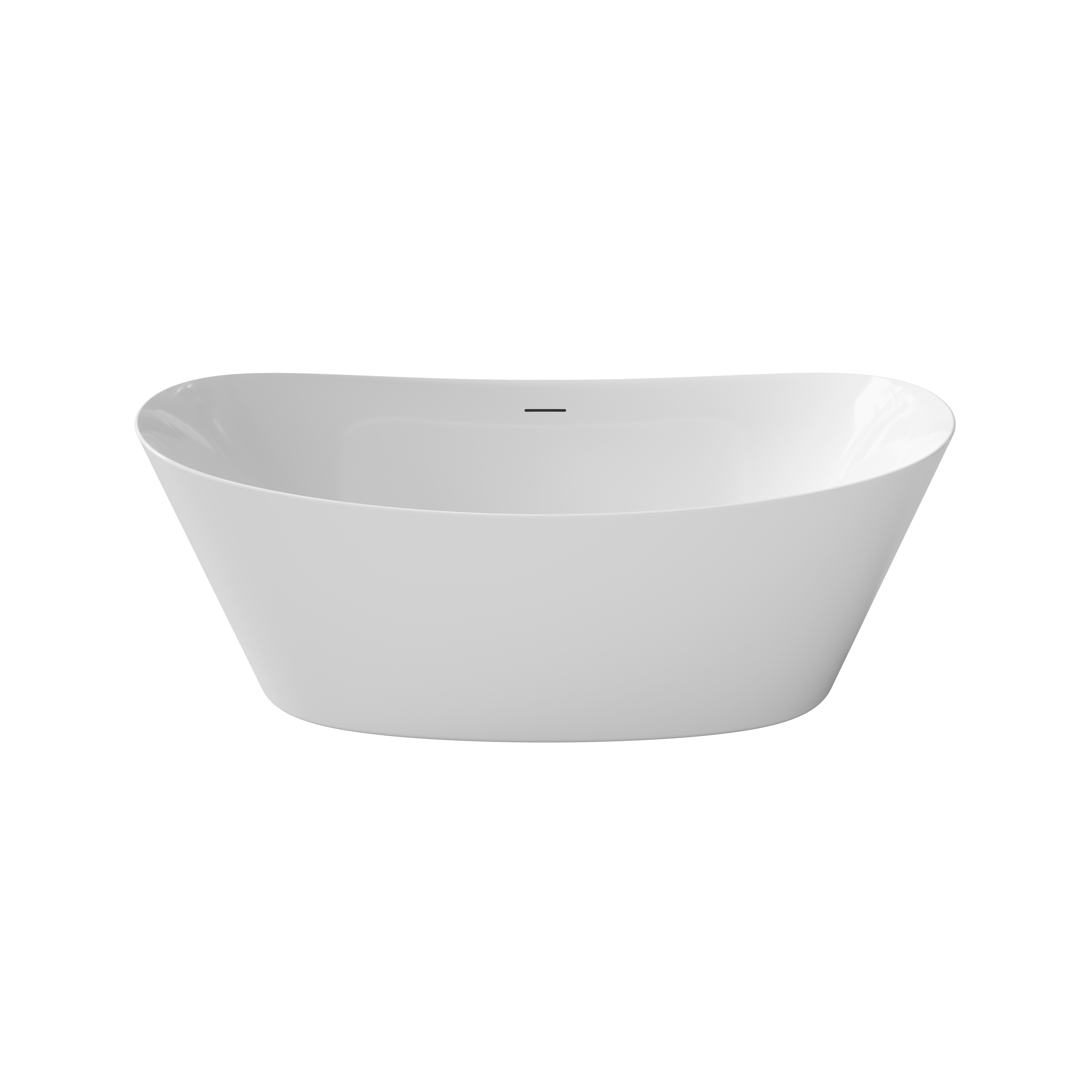 Perlato PTXVLS6532-GW Volos Acrylic Soaker Tub