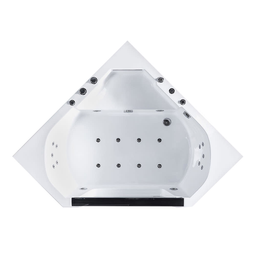 Ariel PW1565959CW1 Platinum Whirlpool Bathtub | QualityBath.com