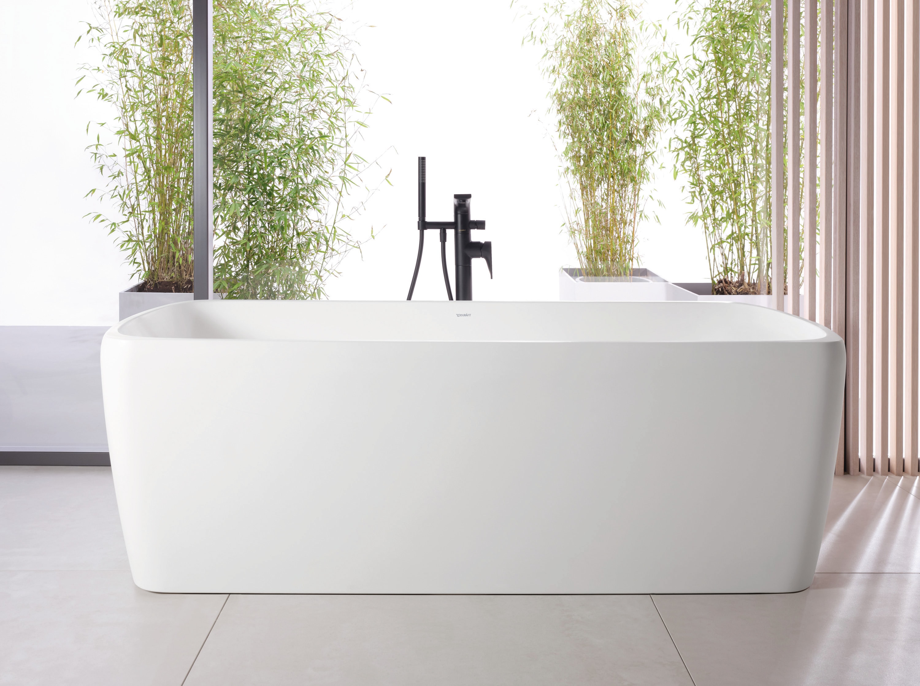 Duravit 700911000000090 Qatego Freestanding Bathtub