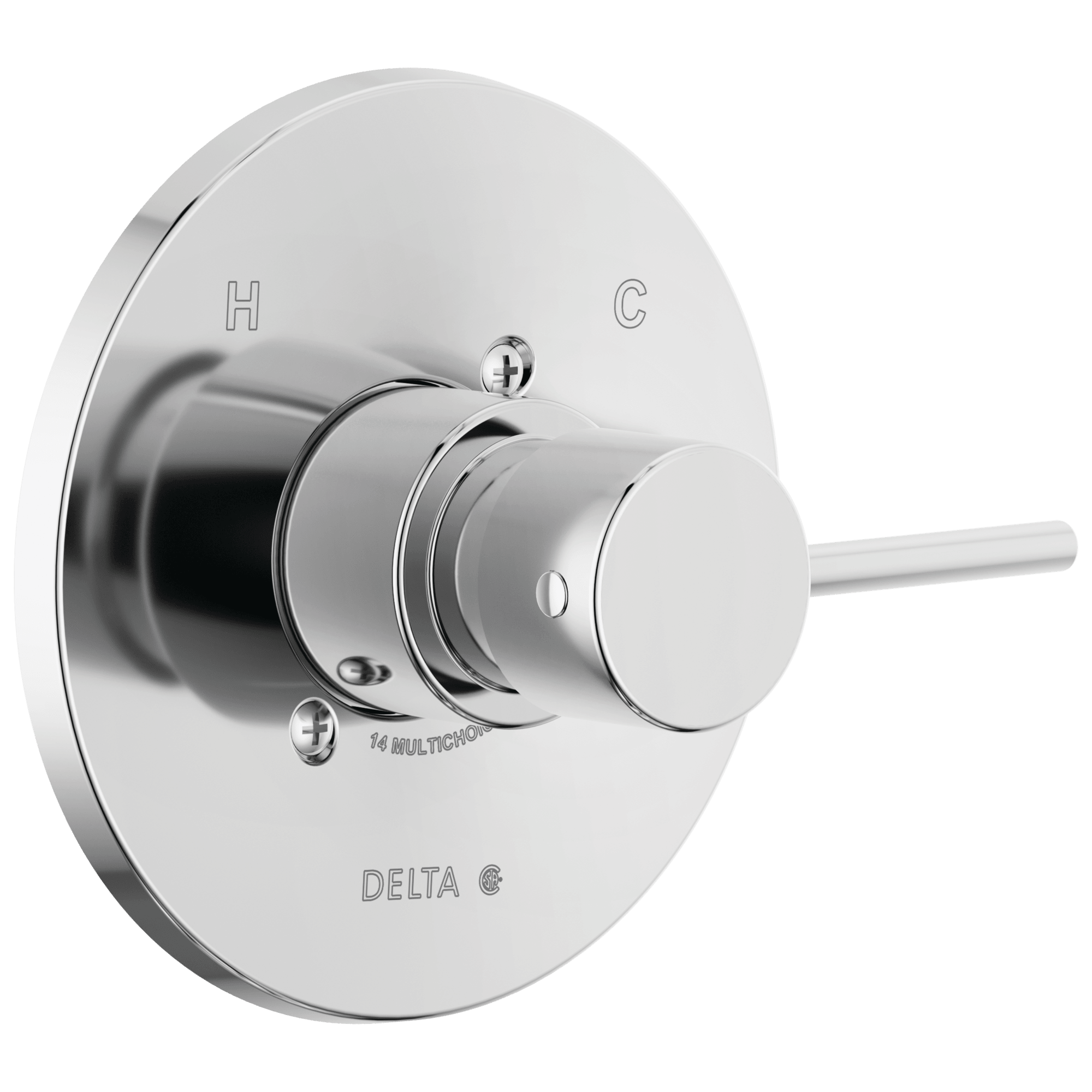 Delta T14259-BL Monitor 14 Series H2Okinetic Shower Trim In Matte Black
