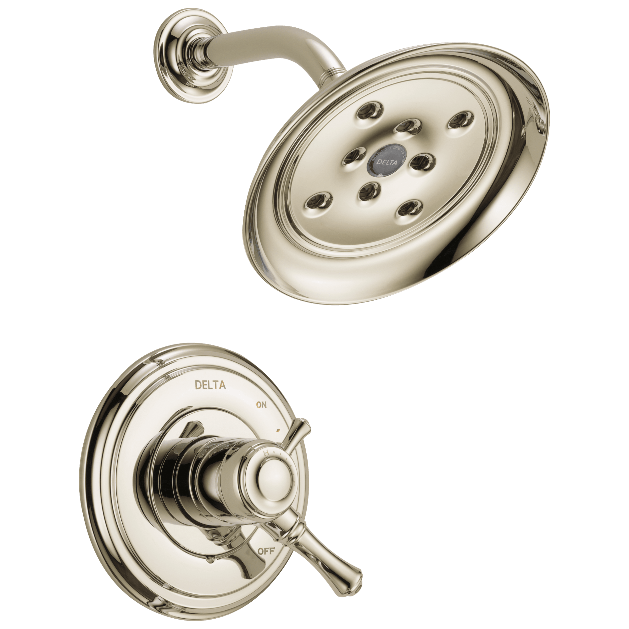 Delta T17297 Cassidy Monitor 17 Series H2okinetic Shower Trim