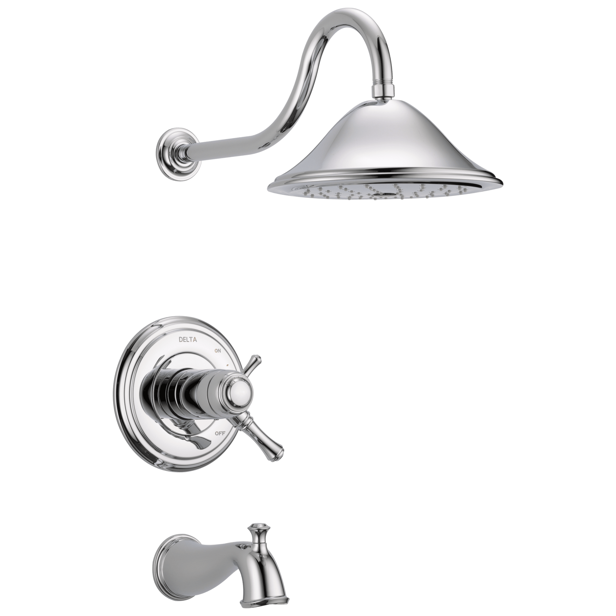 Delta T17T497 Cassidy Tempassure 17t Series Tub & Shower Trim