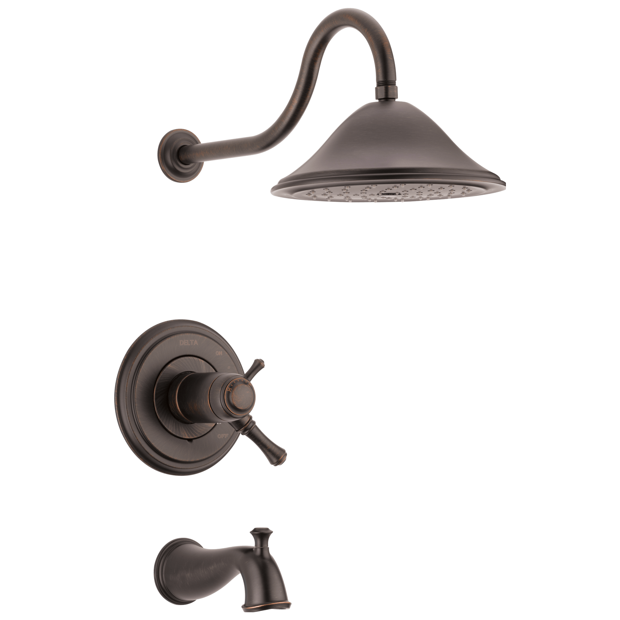 Delta T17T497 Cassidy Tempassure 17t Series Tub & Shower Trim