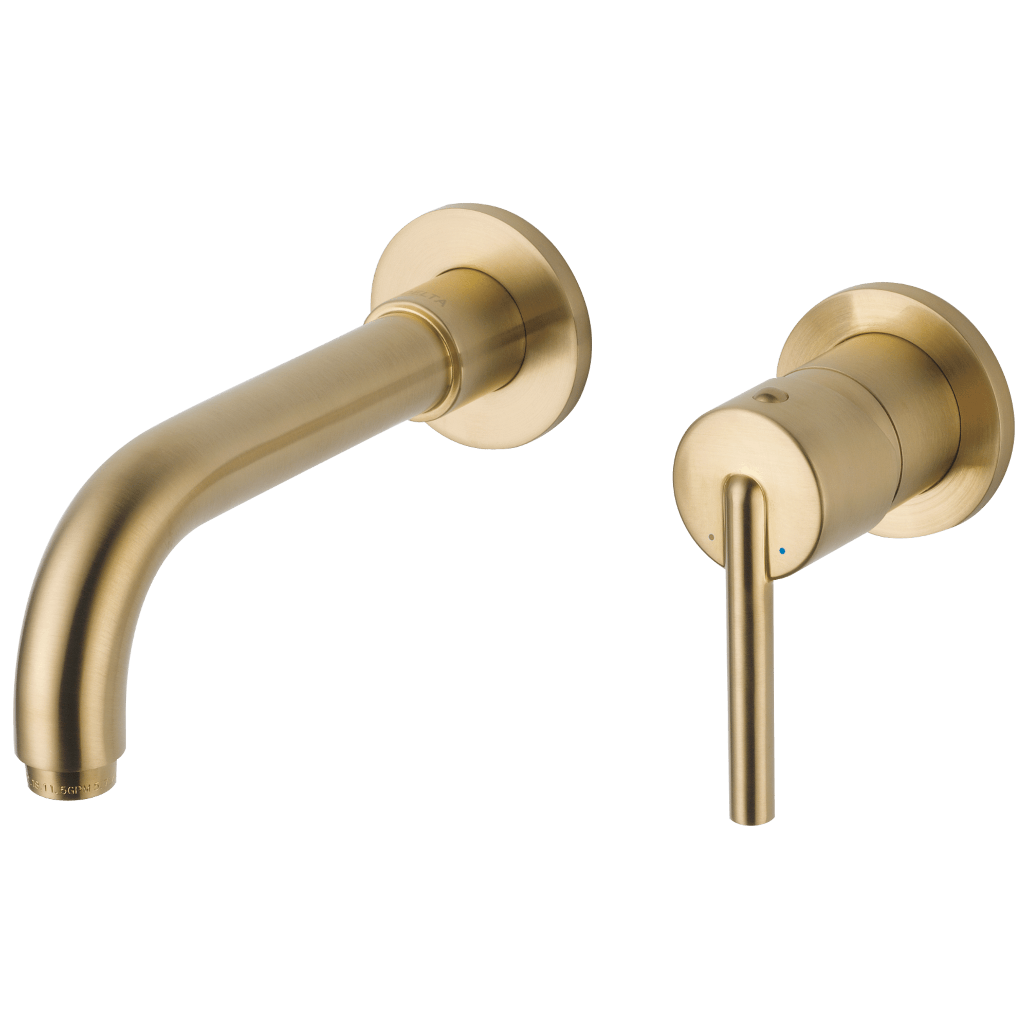 Delta T3559LF-WL Trinsic Single Handle Wall Mount Bathroom Faucet