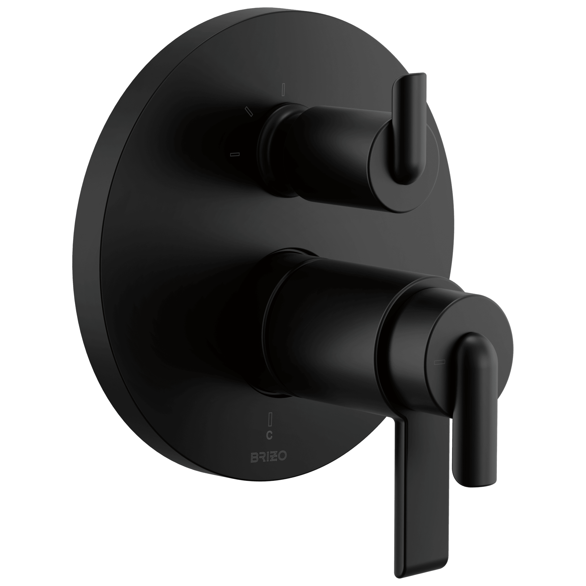 Brizo T755110-BLLHP Roccesco Thermostatic Valve With Integrated 3