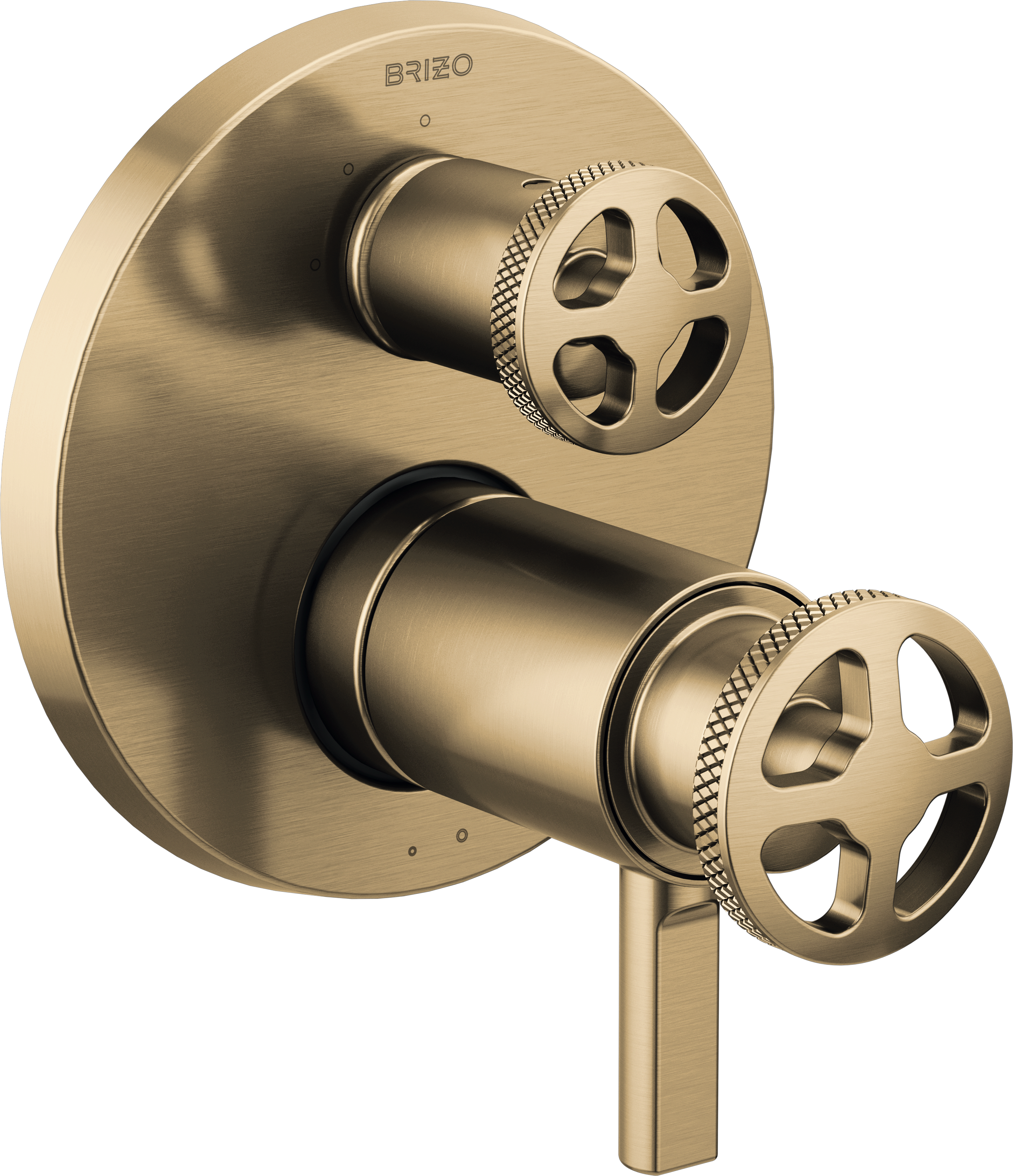 Brizo Litze TempAssure Thermostatic Shower Trim, Less Handles, 1.75 GPM,  Luxe Gold - T60235-GLLHP